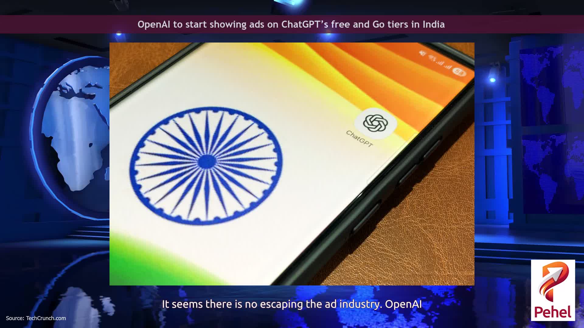 OpenAI to start showing ads on ChatGPT’s free and Go tiers in India