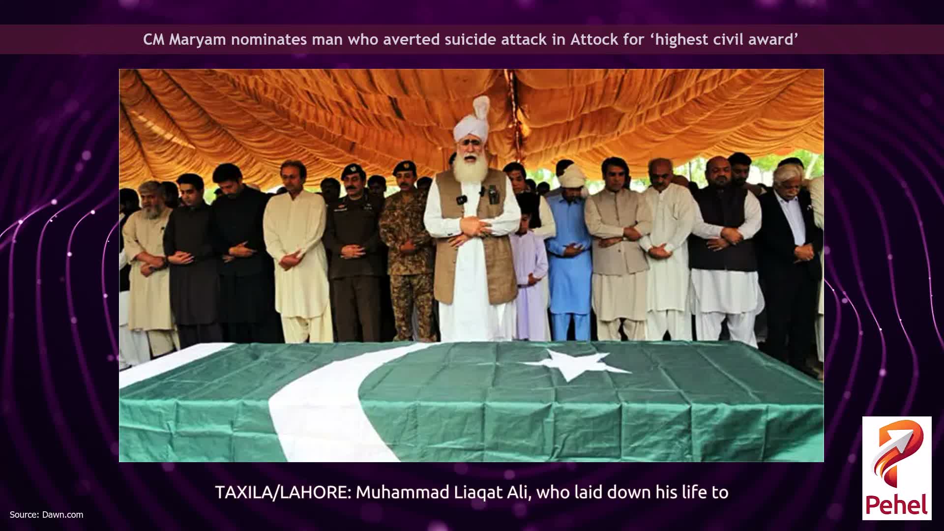 CM Maryam nominates man who averted suicide attack in Attock for ‘highest civil award’