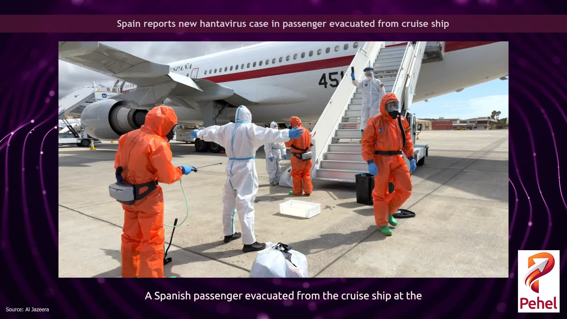Spain reports new hantavirus case in passenger evacuated from cruise ship