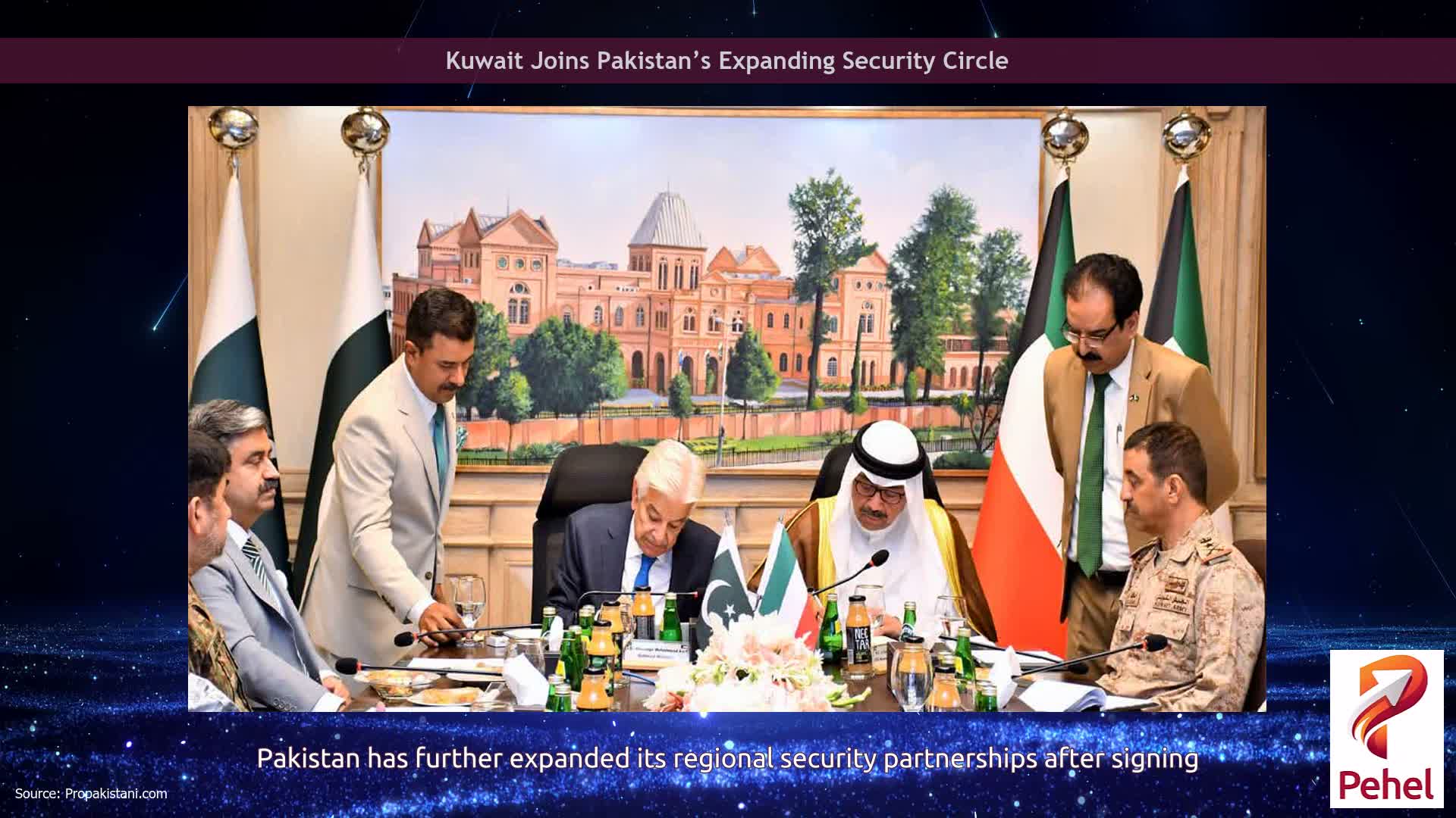 Kuwait Joins Pakistan’s Expanding Security Circle