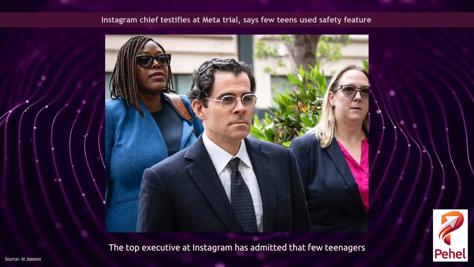 Instagram chief testifies at Meta trial, says few teens used safety feature