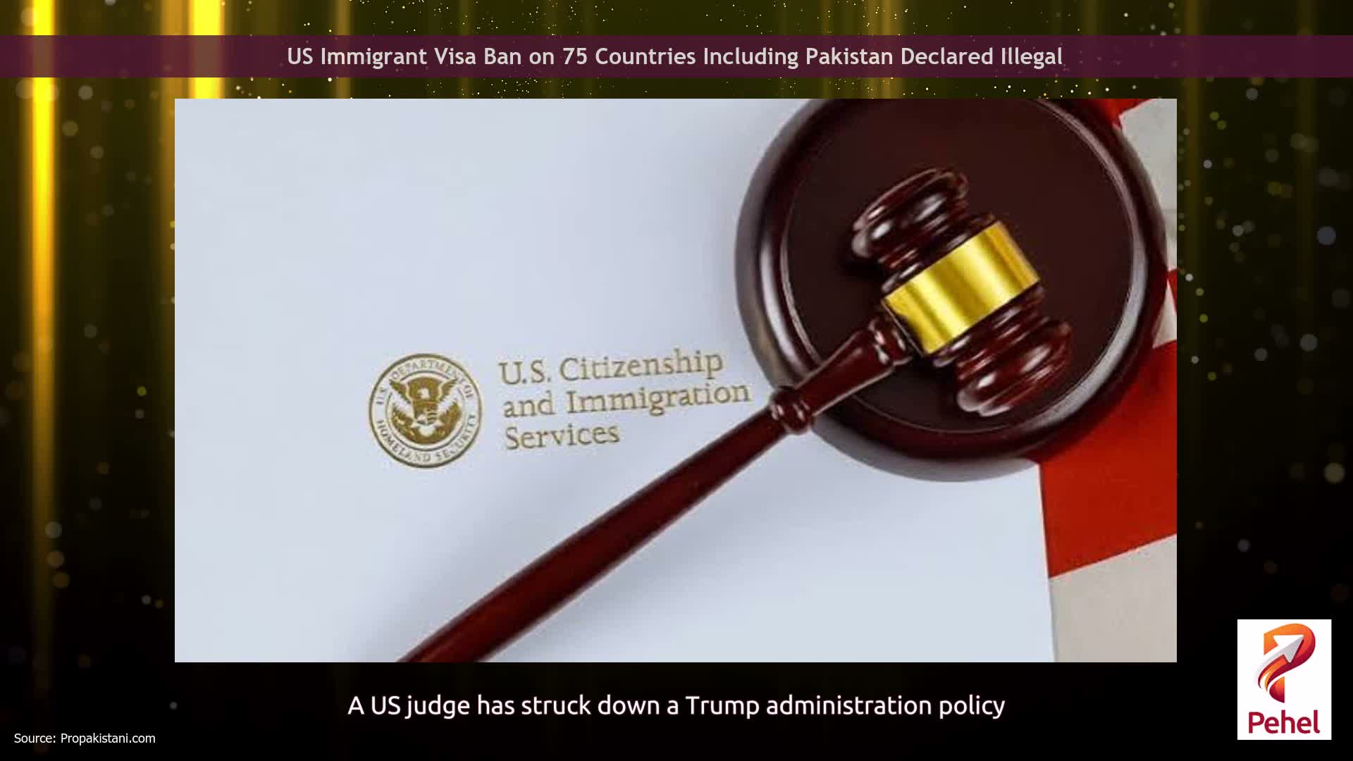 US Immigrant Visa Ban on 75 Countries Including Pakistan Declared Illegal