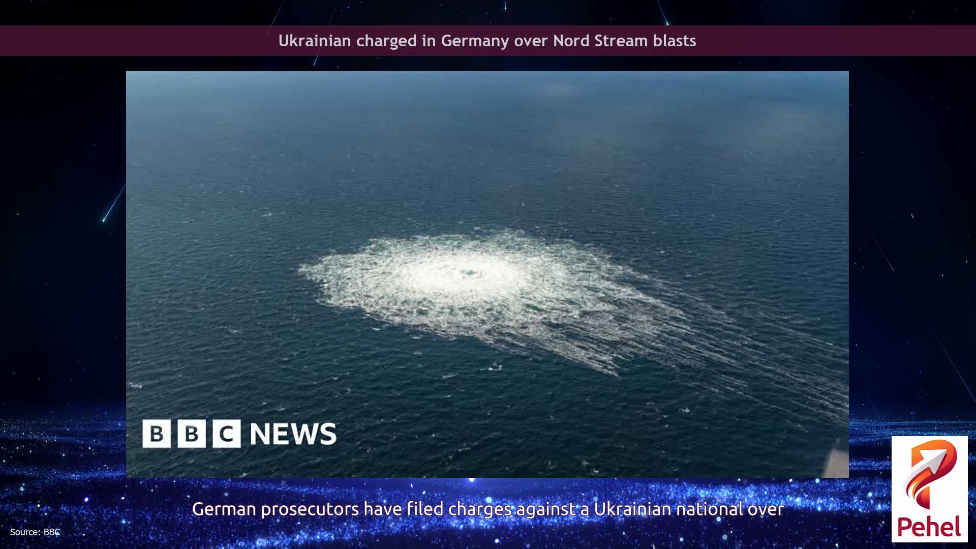 Ukrainian charged in Germany over Nord Stream blasts