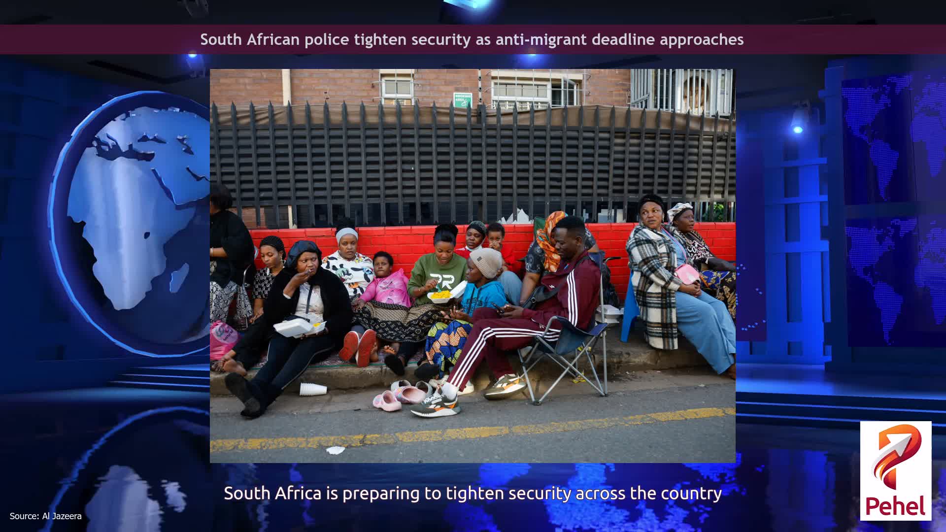 South African police tighten security as anti-migrant deadline approaches