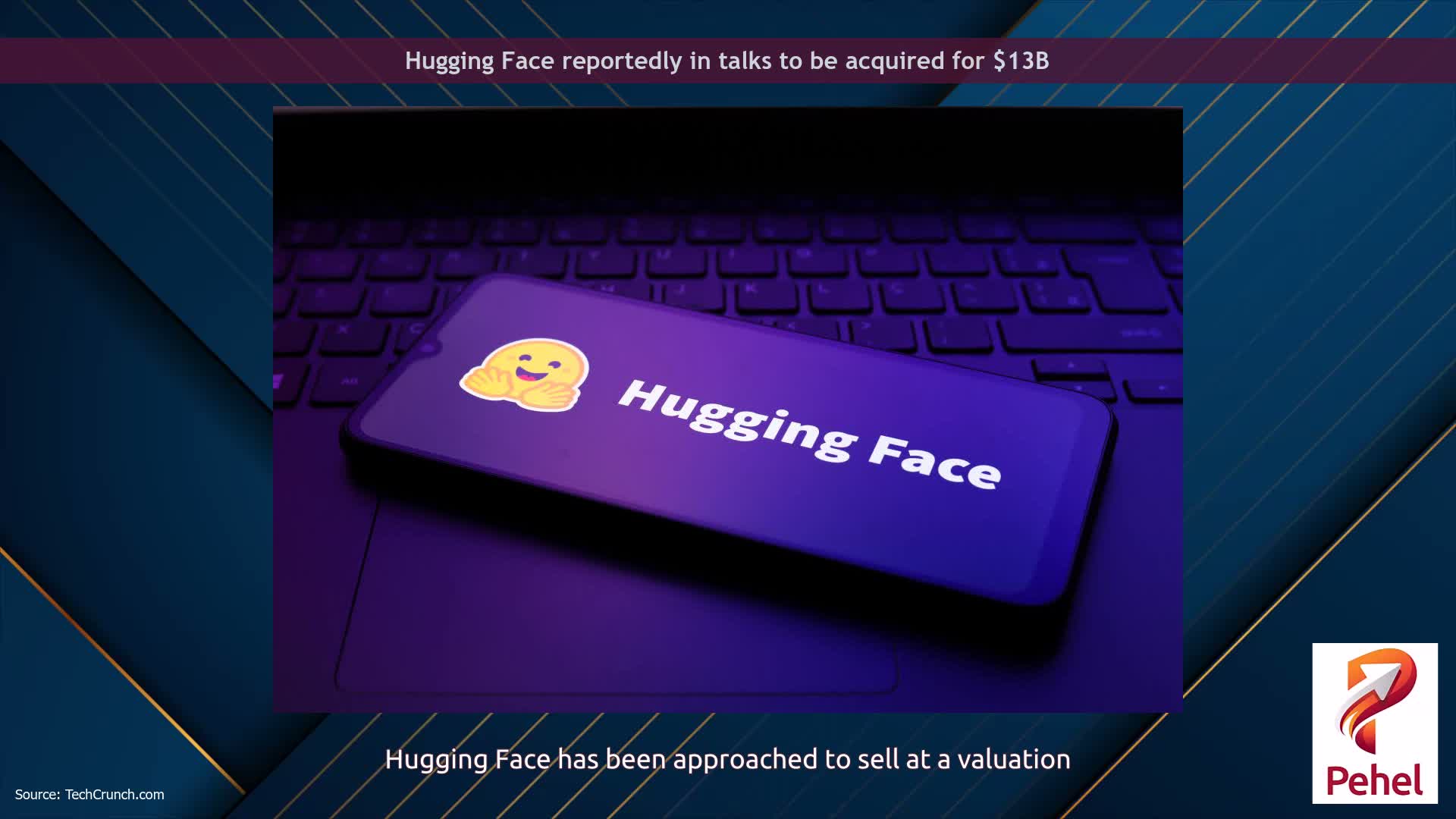 Hugging Face reportedly in talks to be acquired for $13B