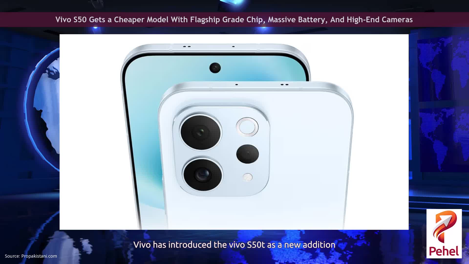 Vivo S50 Gets a Cheaper Model With Flagship Grade Chip, Massive Battery, And High-End Cameras