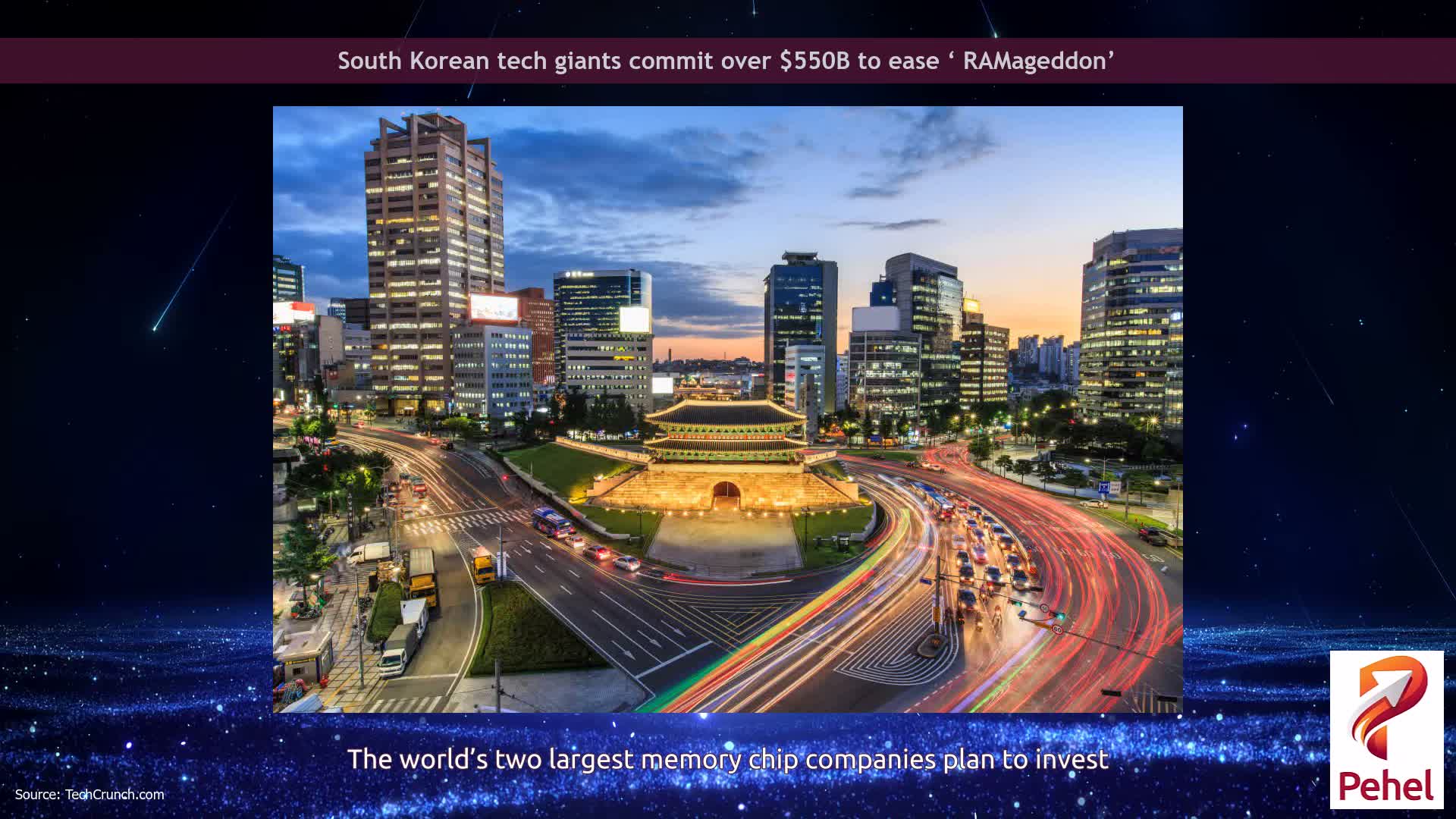 South Korean tech giants commit over $550B to ease ‘ RAMageddon’