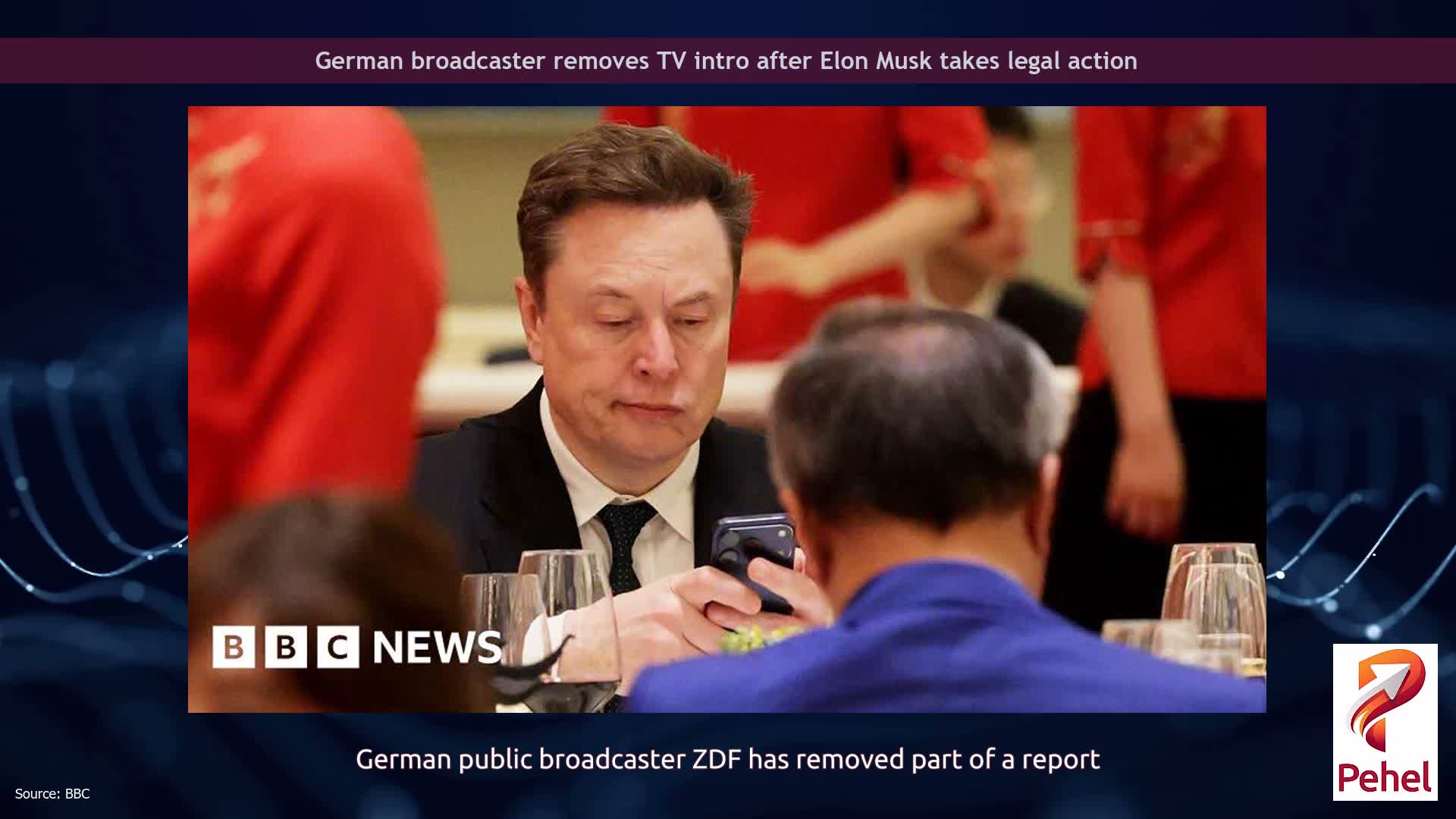 German broadcaster removes TV intro after Elon Musk takes legal action