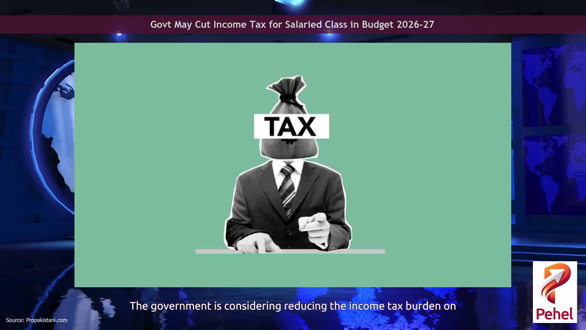 Govt May Cut Income Tax for Salaried Class in Budget 2026-27