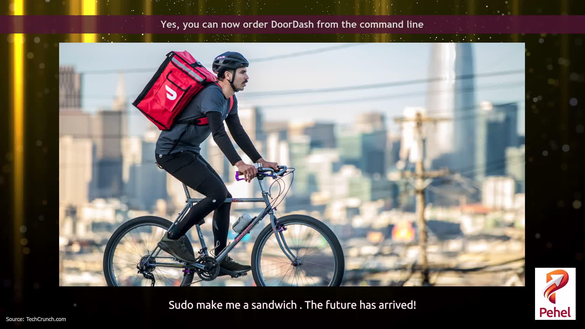 Yes, you can now order DoorDash from the command line