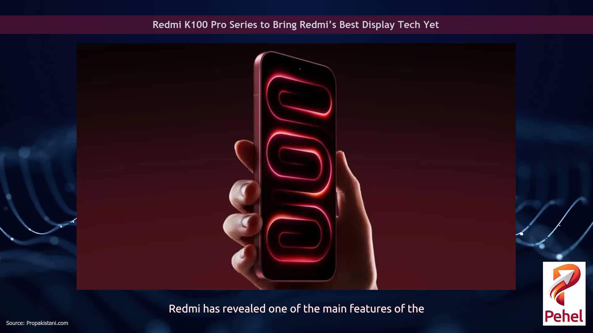 Redmi K100 Pro Series to Bring Redmi’s Best Display Tech Yet