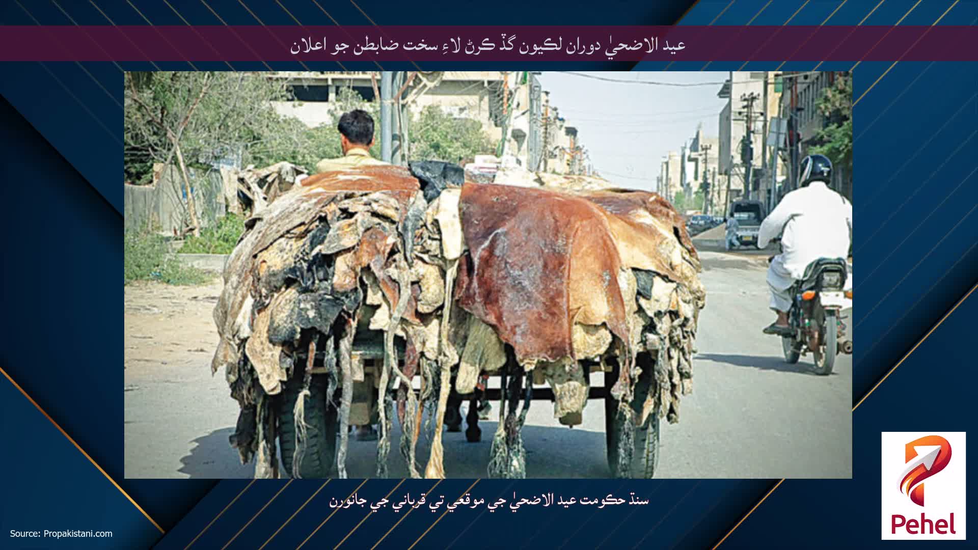 عيد الاضحيٰ دوران لڪيون گڏ ڪرڻ لاءِ سخت ضابطن جو اعلان
