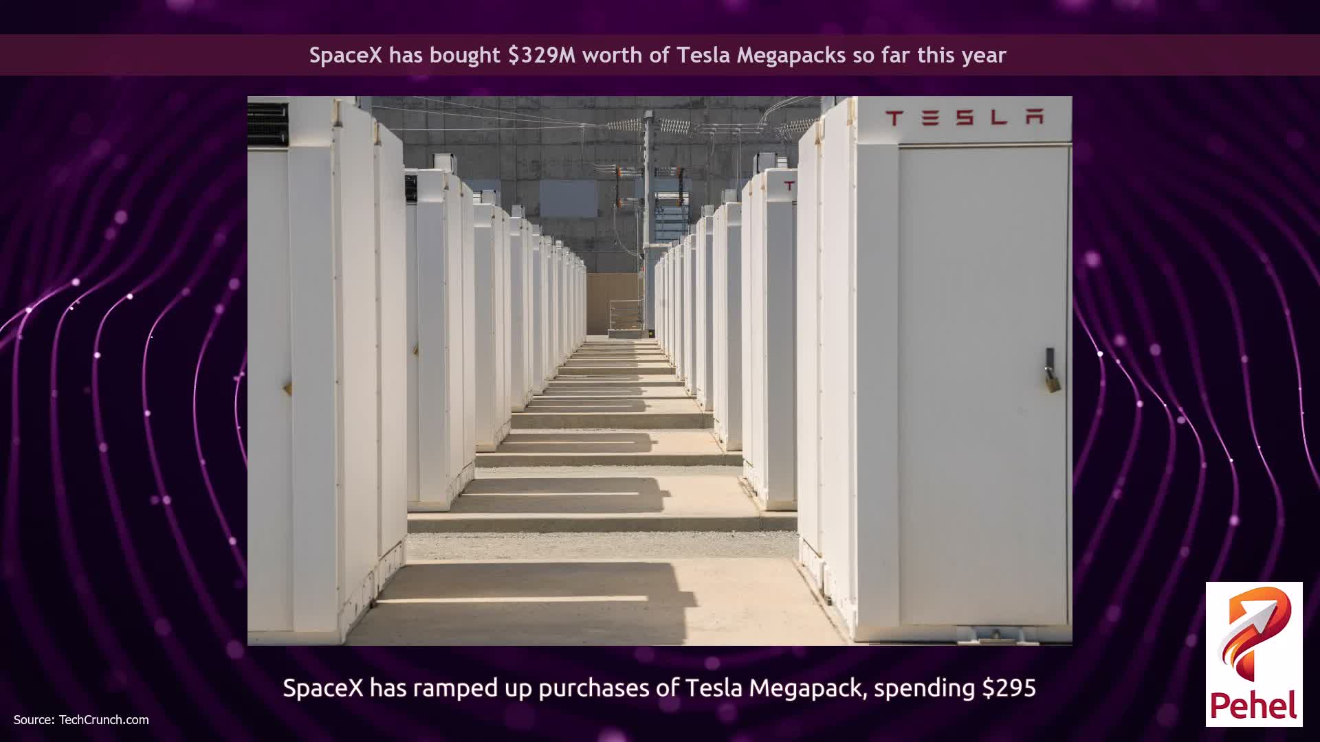 SpaceX has bought $329M worth of Tesla Megapacks so far this year
