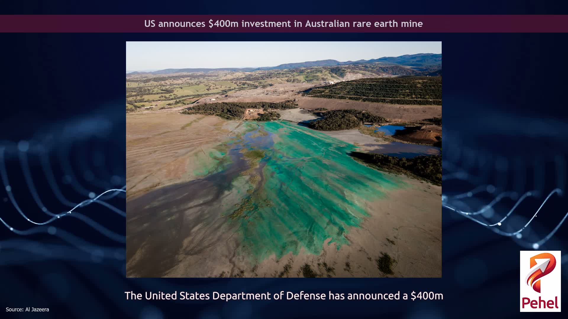 US announces $400m investment in Australian rare earth mine