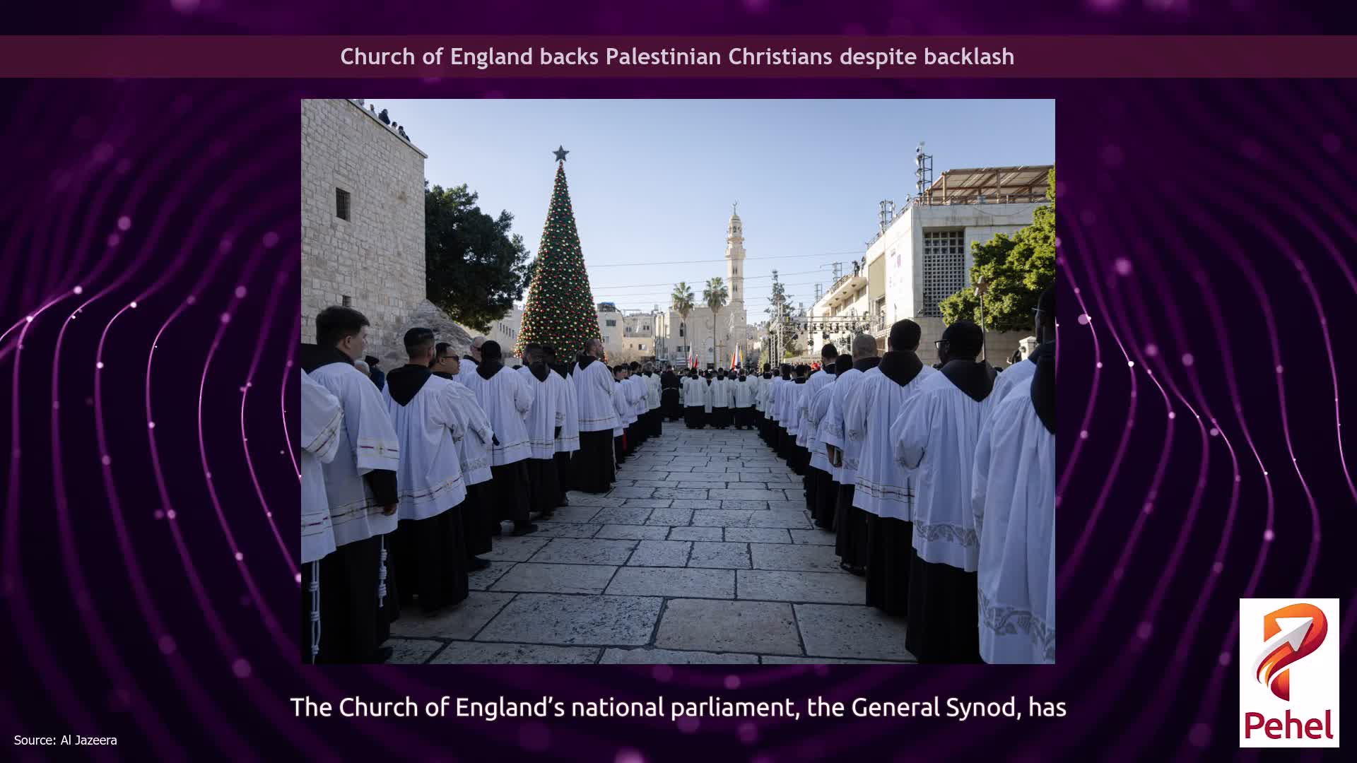 Church of England backs Palestinian Christians despite backlash