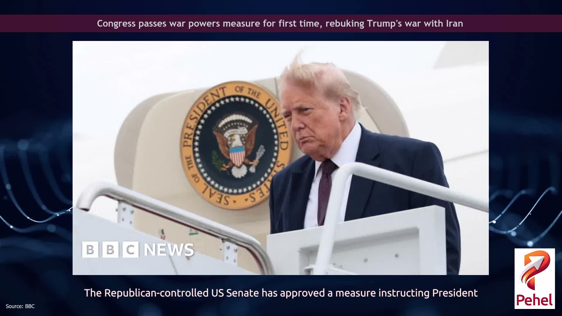 Congress passes war powers measure for first time, rebuking Trump's war with Iran