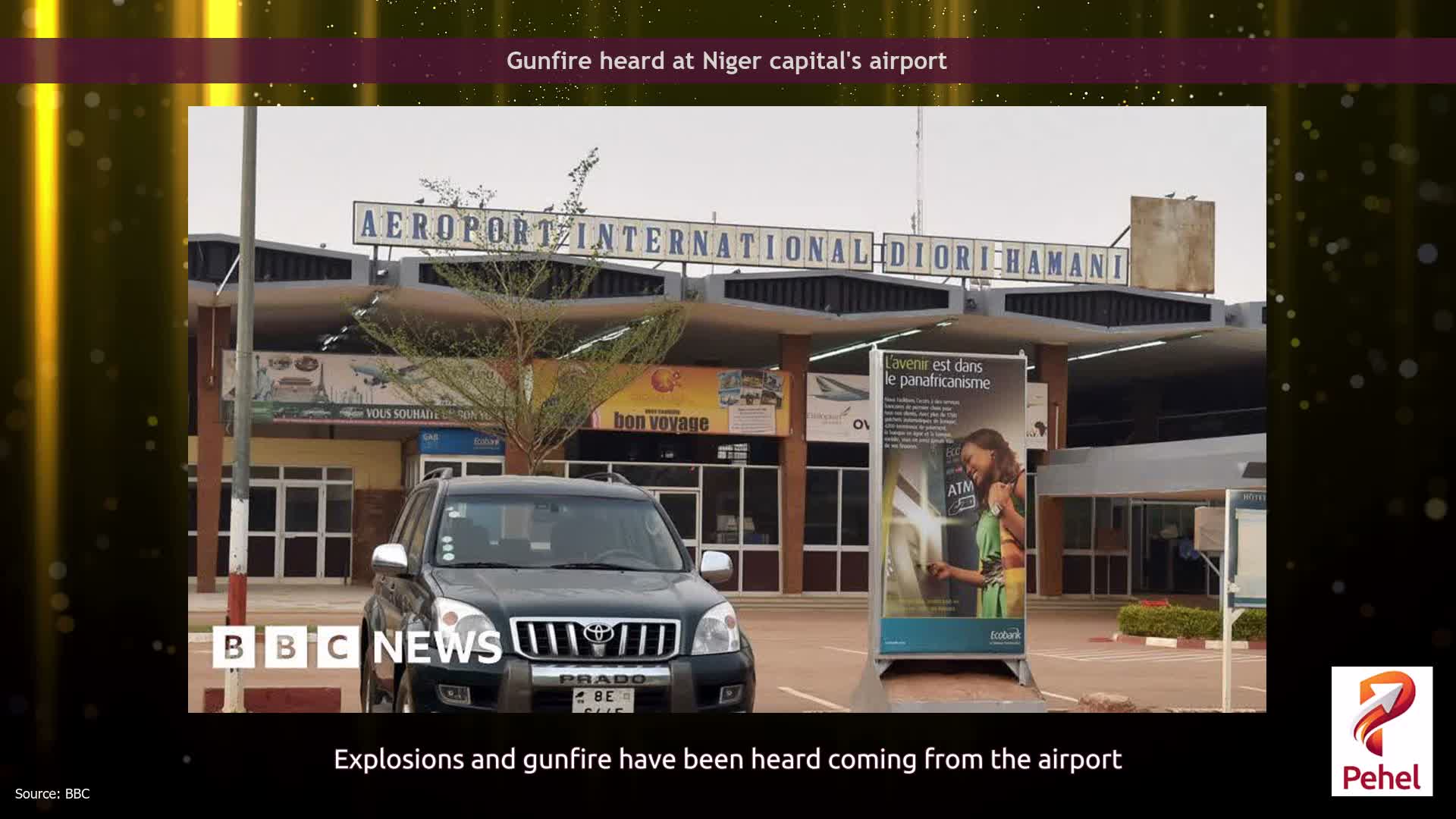 Gunfire heard at Niger capital's airport