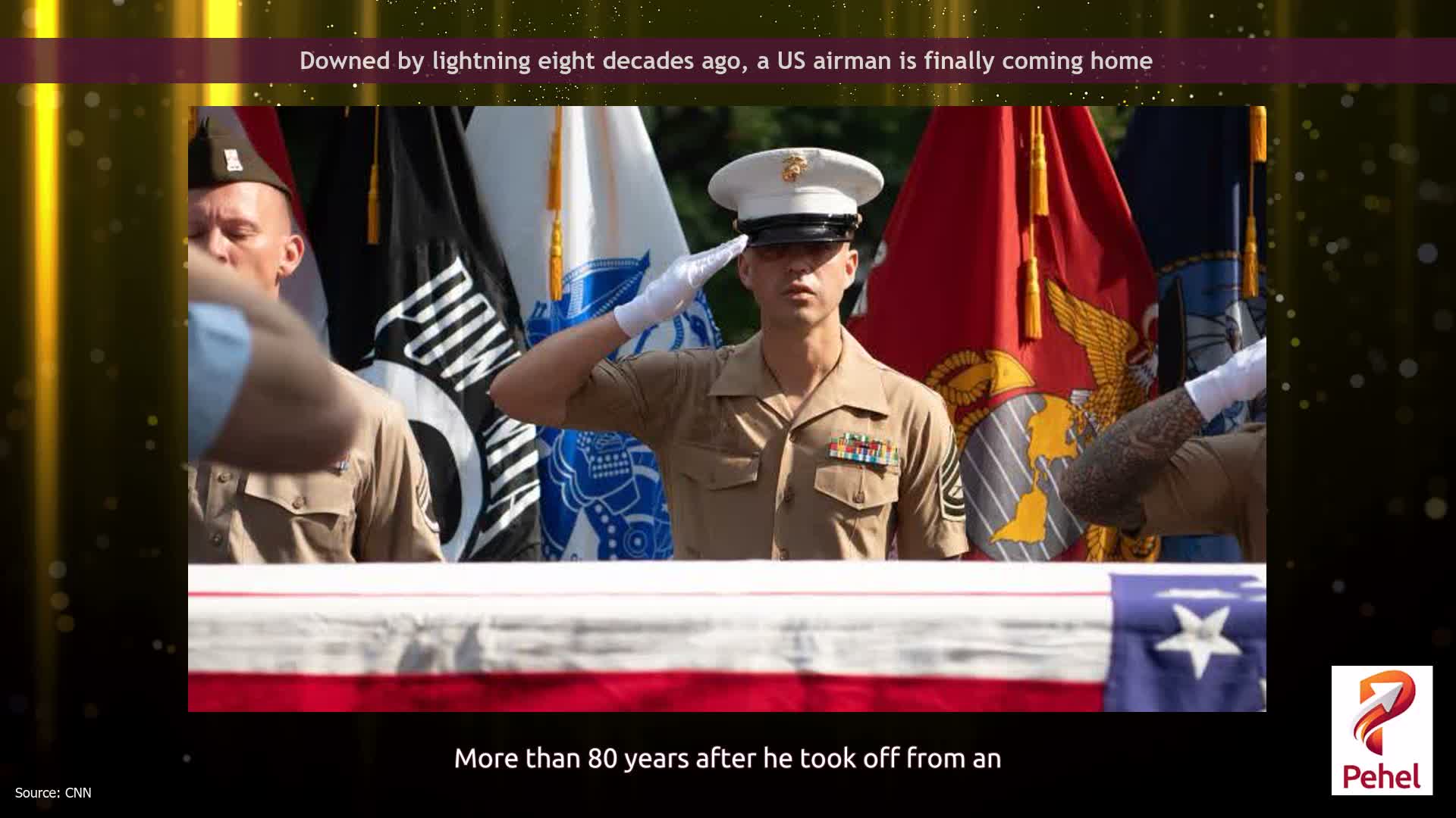 Downed by lightning eight decades ago, a US airman is finally coming home