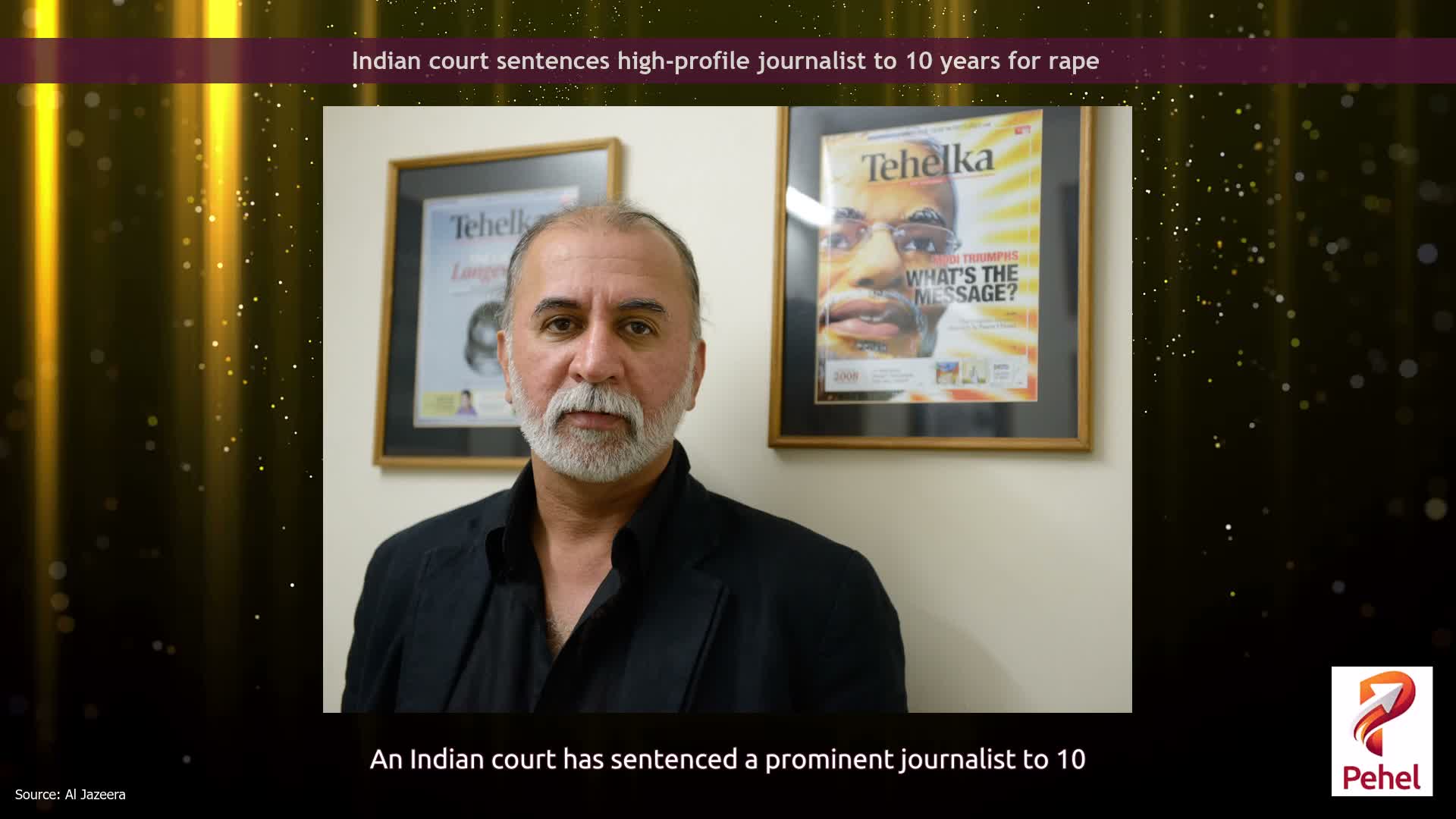 Indian court sentences high-profile journalist to 10 years for rape