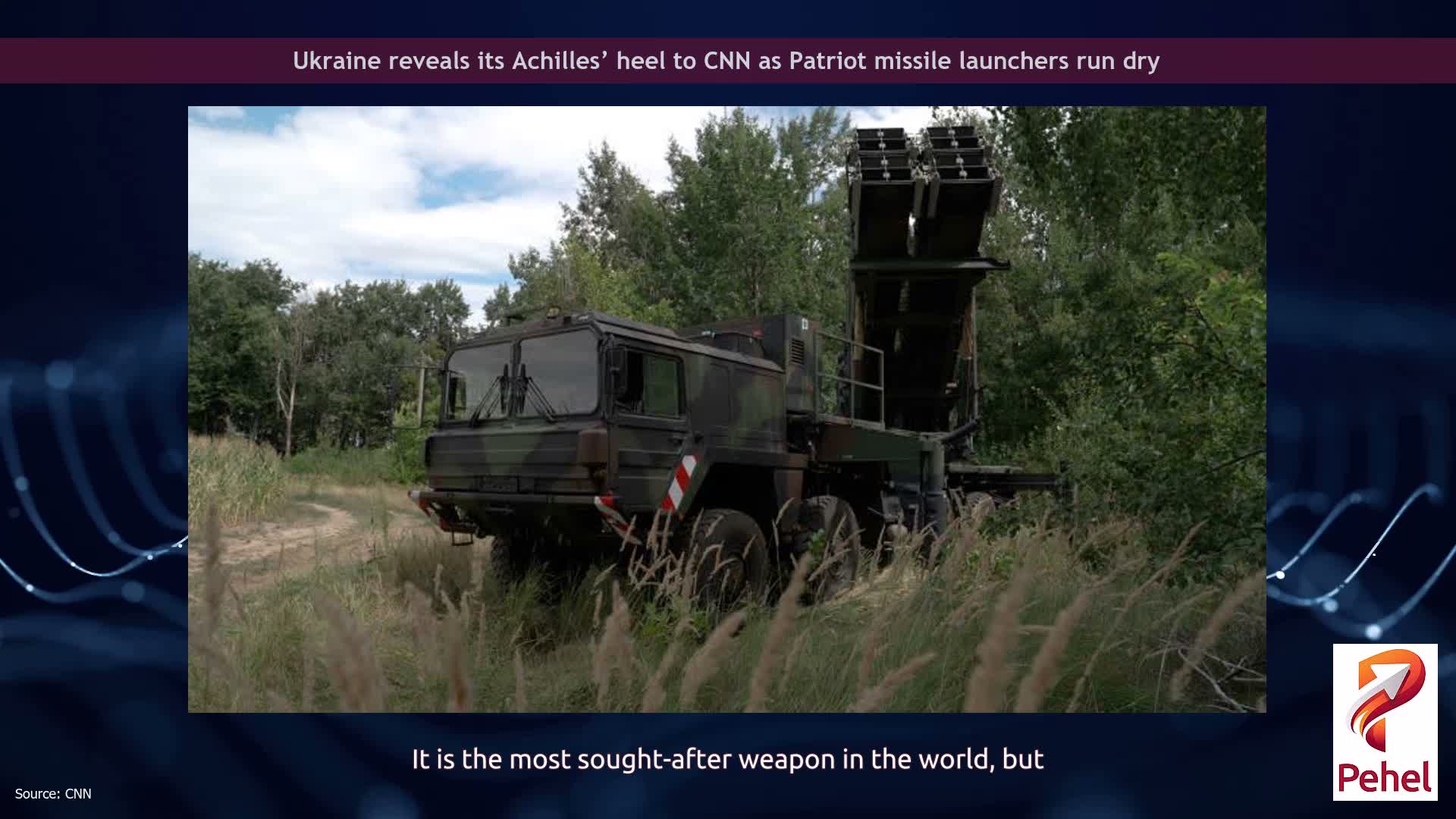 Ukraine reveals its Achilles’ heel to CNN as Patriot missile launchers run dry
