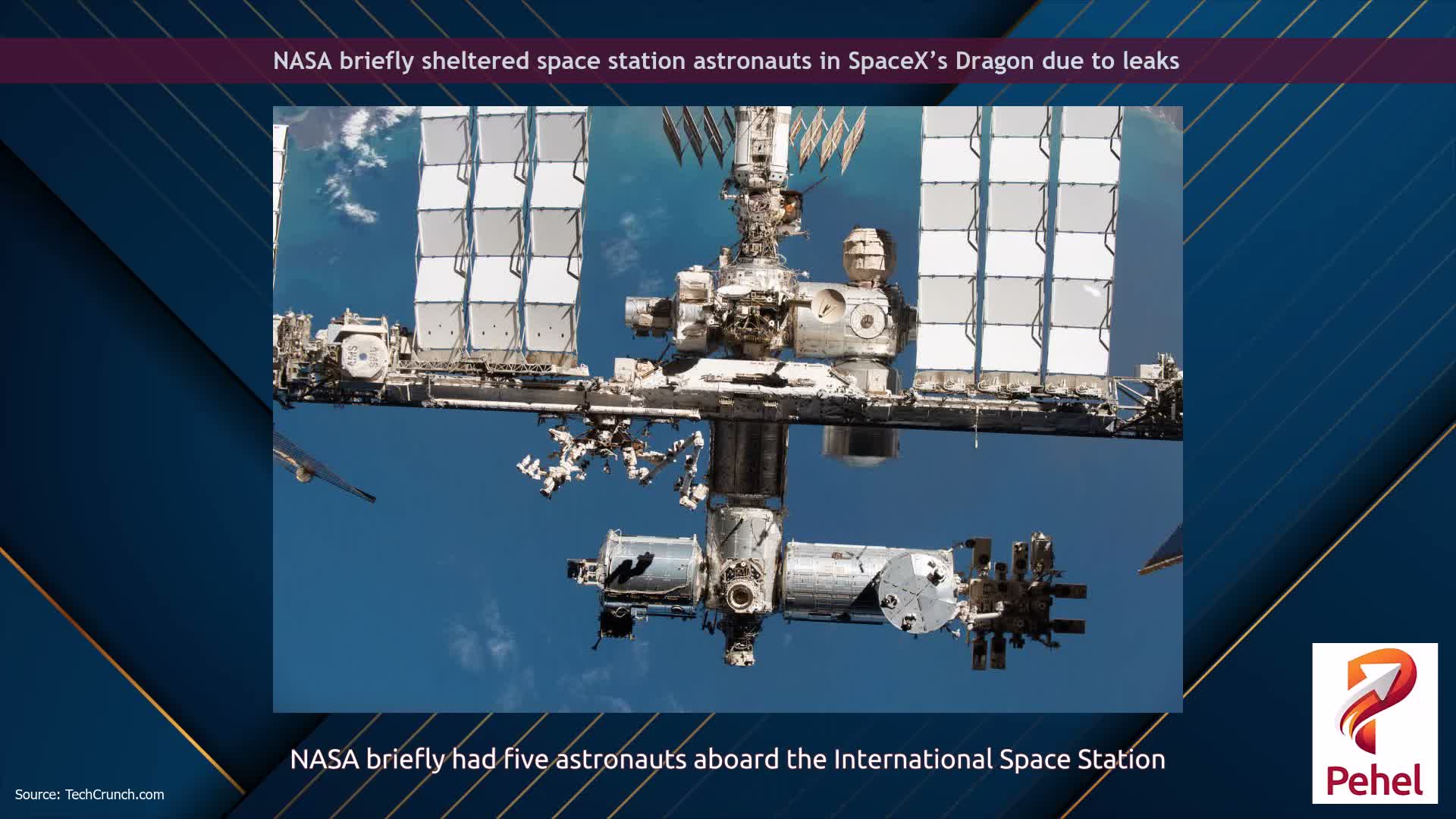 NASA briefly sheltered space station astronauts in SpaceX’s Dragon due to leaks