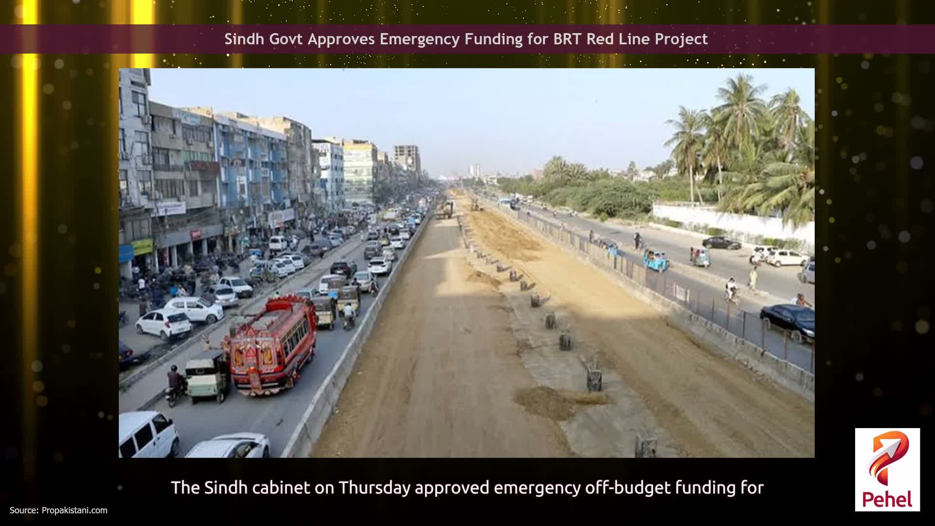 Sindh Govt Approves Emergency Funding for BRT Red Line Project