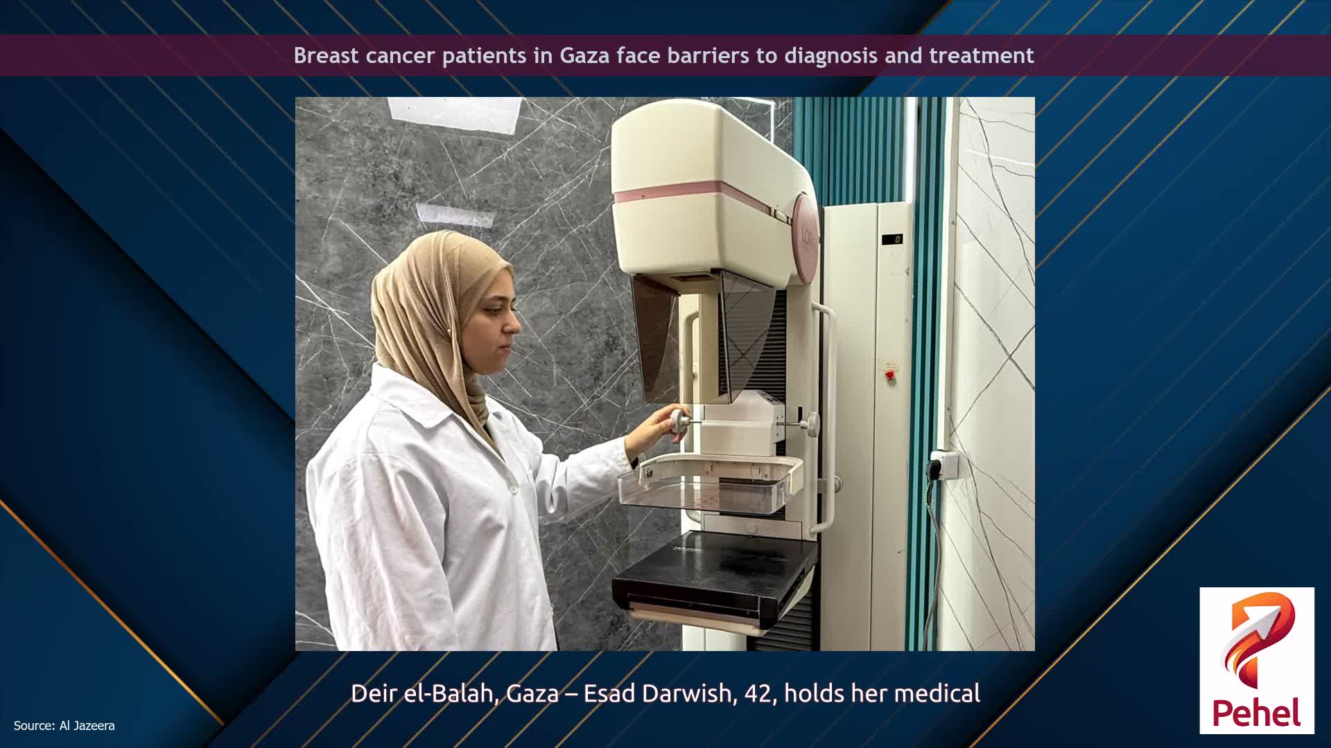Breast cancer patients in Gaza face barriers to diagnosis and treatment