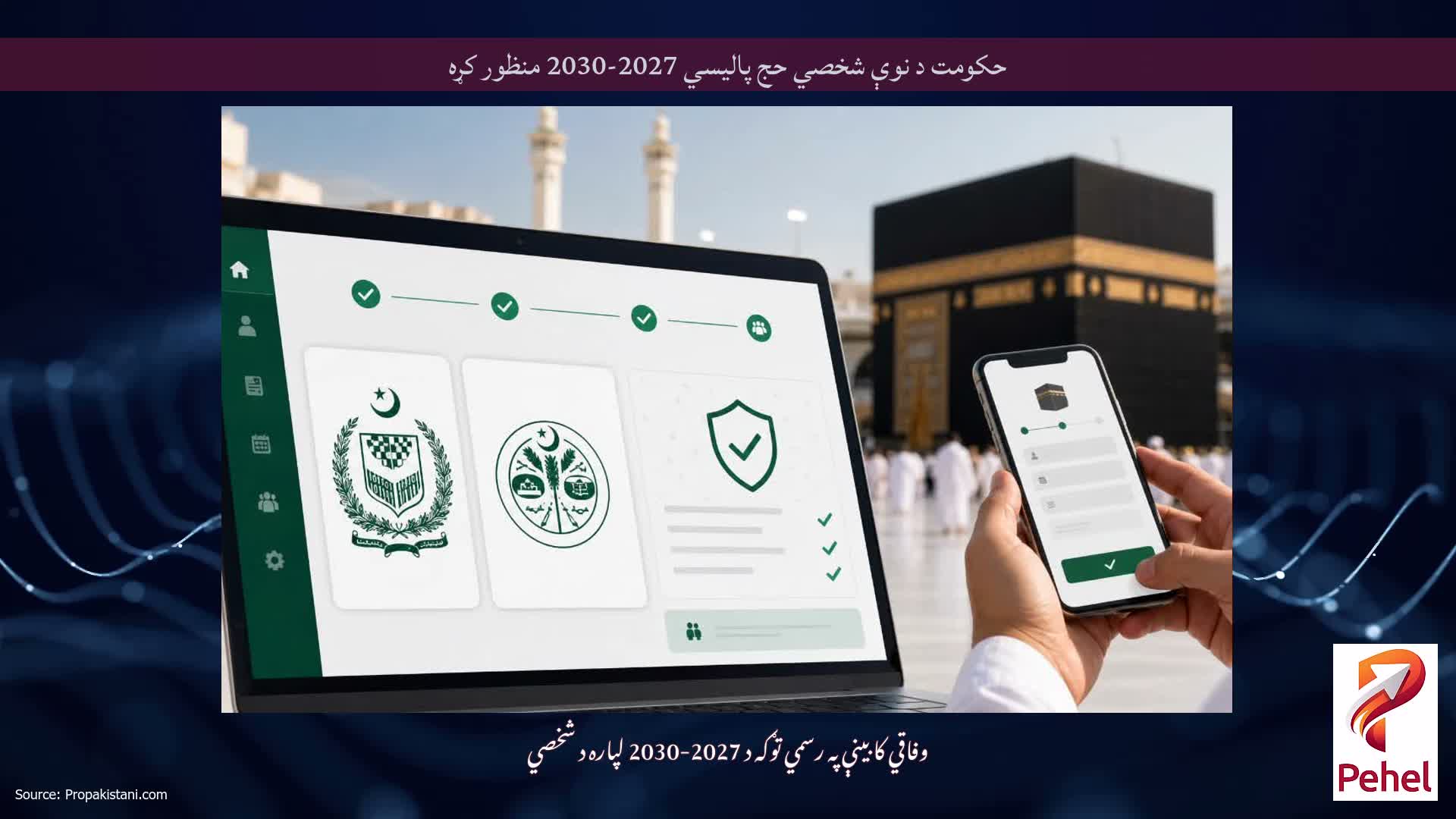 حکومت د نوې شخصي حج پالیسي 2027-2030 منظور کړه