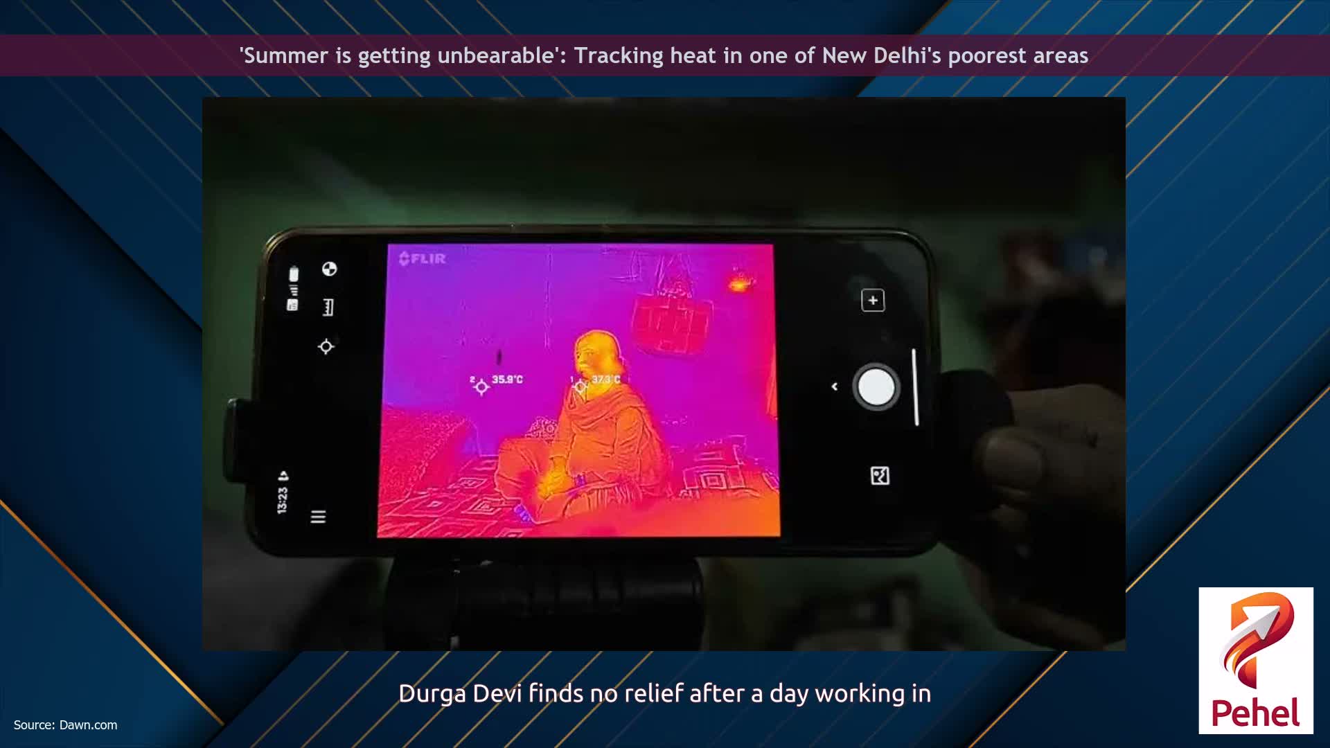 'Summer is getting unbearable': Tracking heat in one of New Delhi's poorest areas