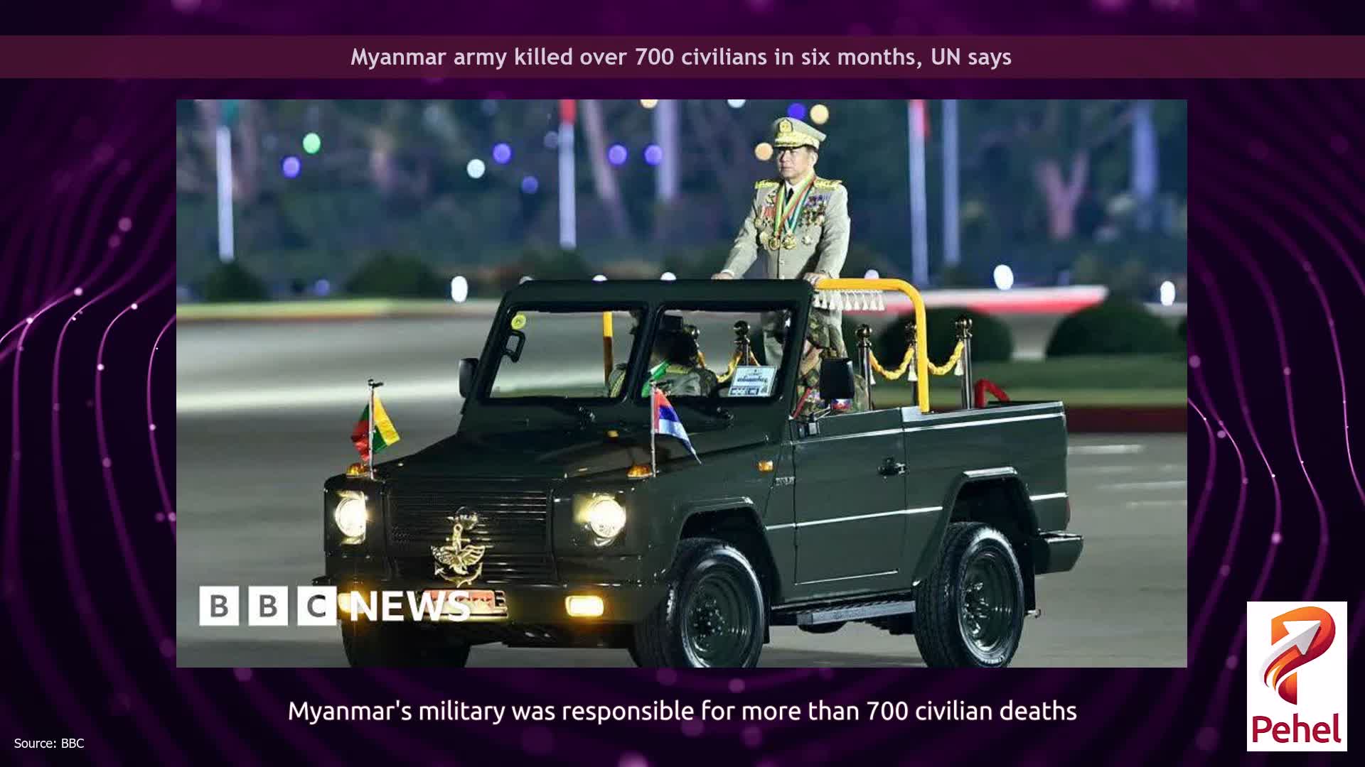 Myanmar army killed over 700 civilians in six months, UN says