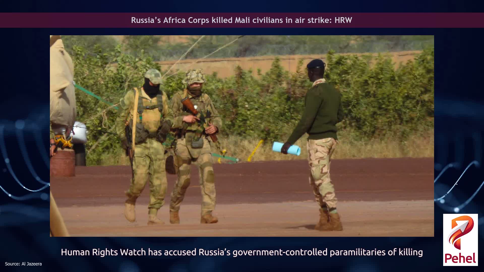 Russia’s Africa Corps killed Mali civilians in air strike: HRW