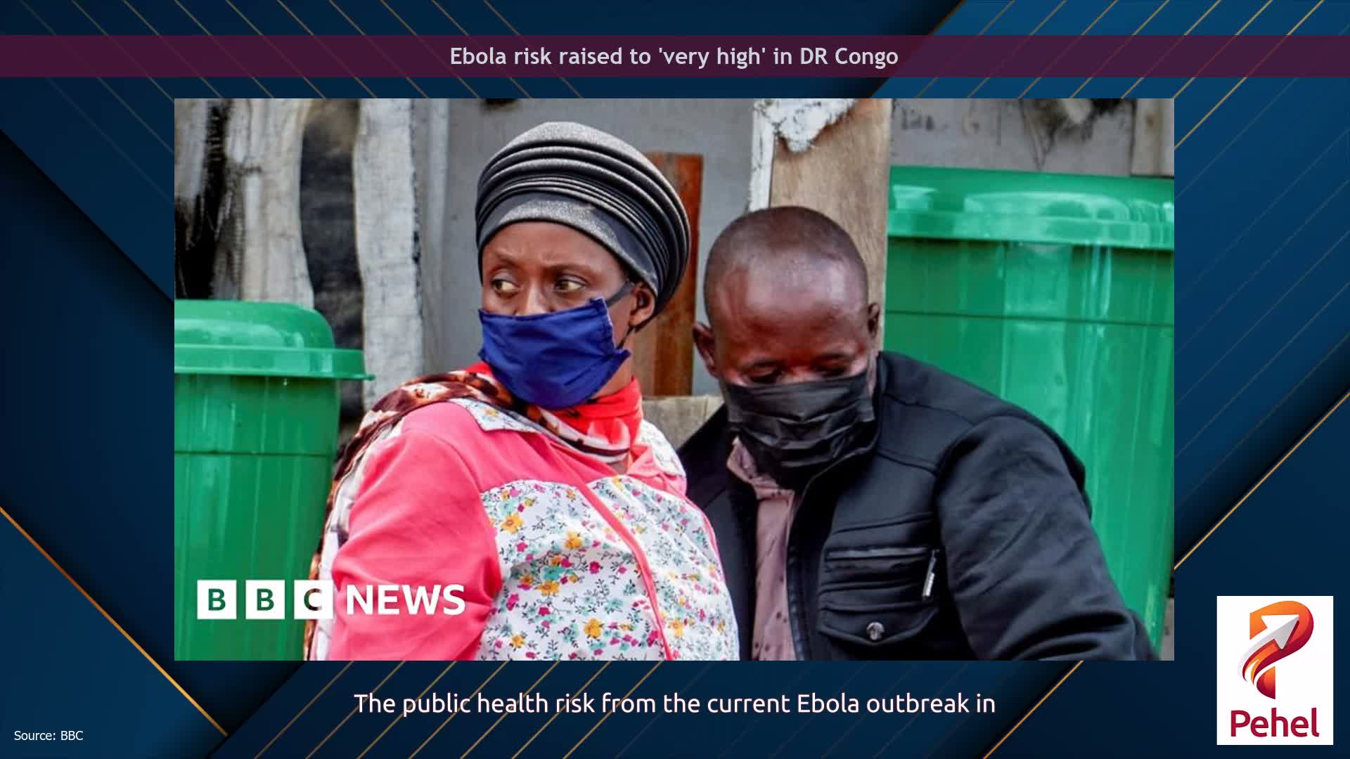 Ebola risk raised to 'very high' in DR Congo