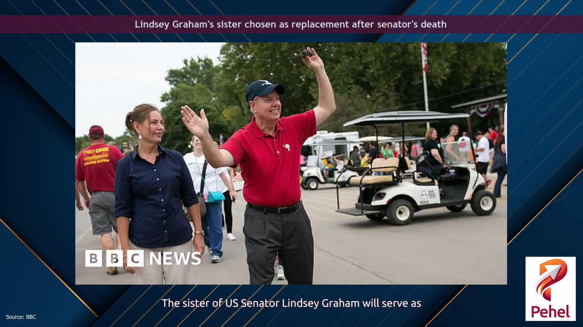 Lindsey Graham's sister chosen as replacement after senator's death
