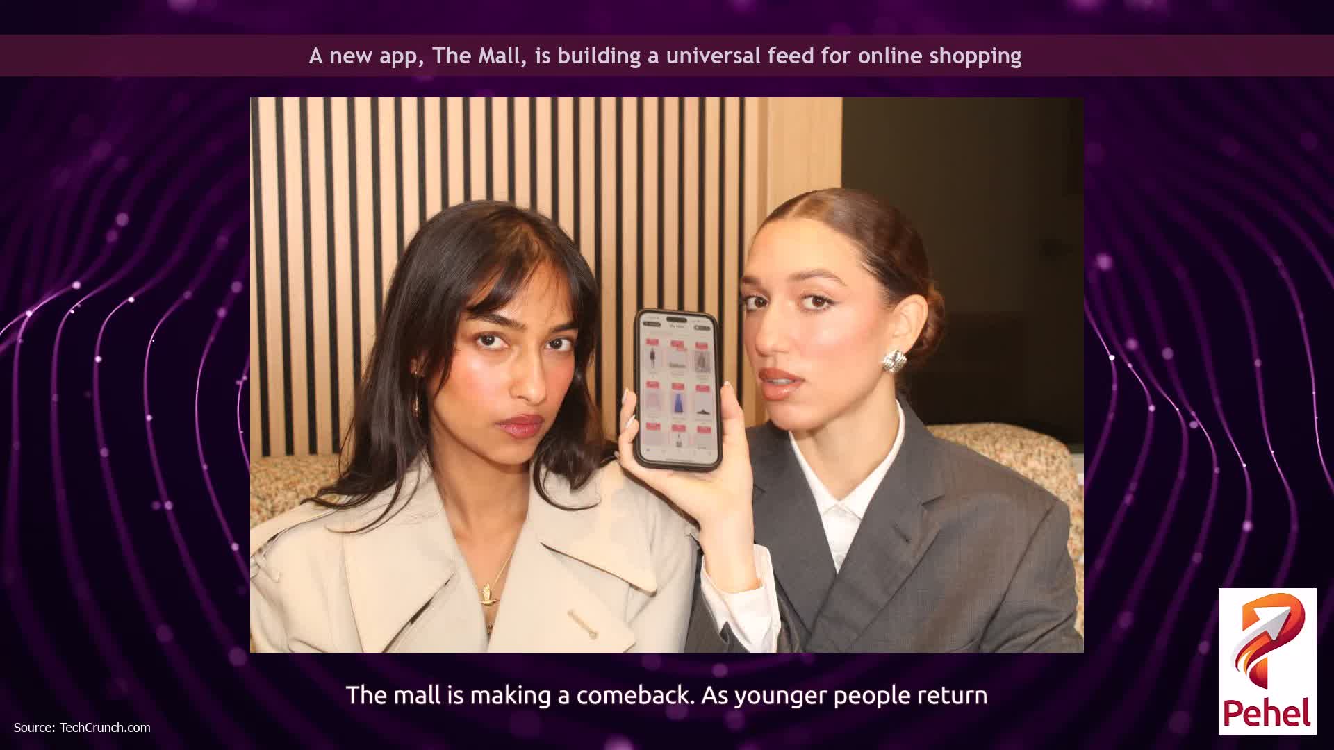A new app, The Mall, is building a universal feed for online shopping