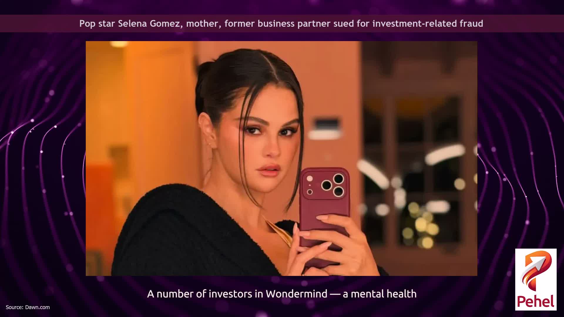 Pop star Selena Gomez, mother, former business partner sued for investment-related fraud