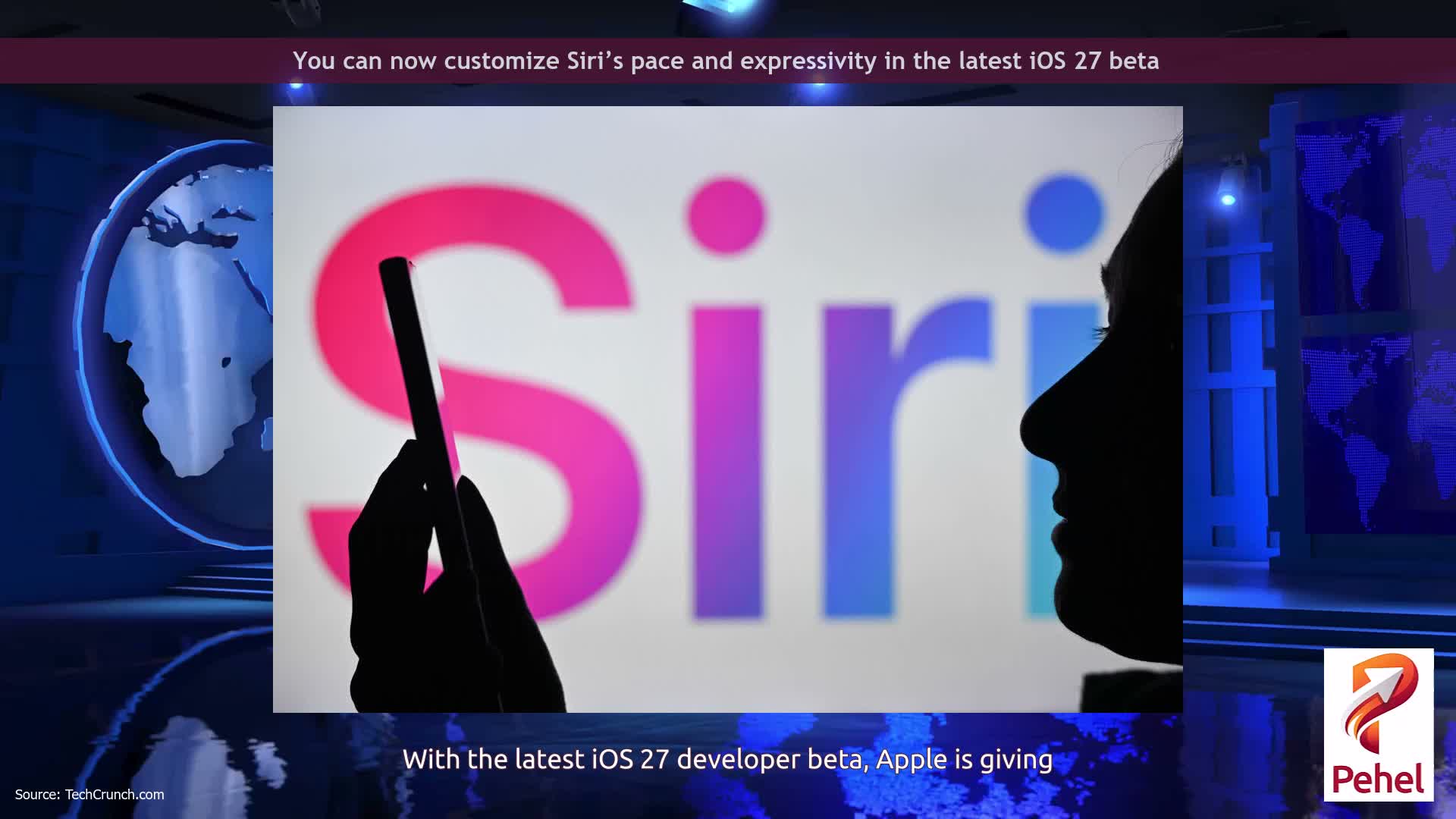 You can now customize Siri’s pace and expressivity in the latest iOS 27 beta