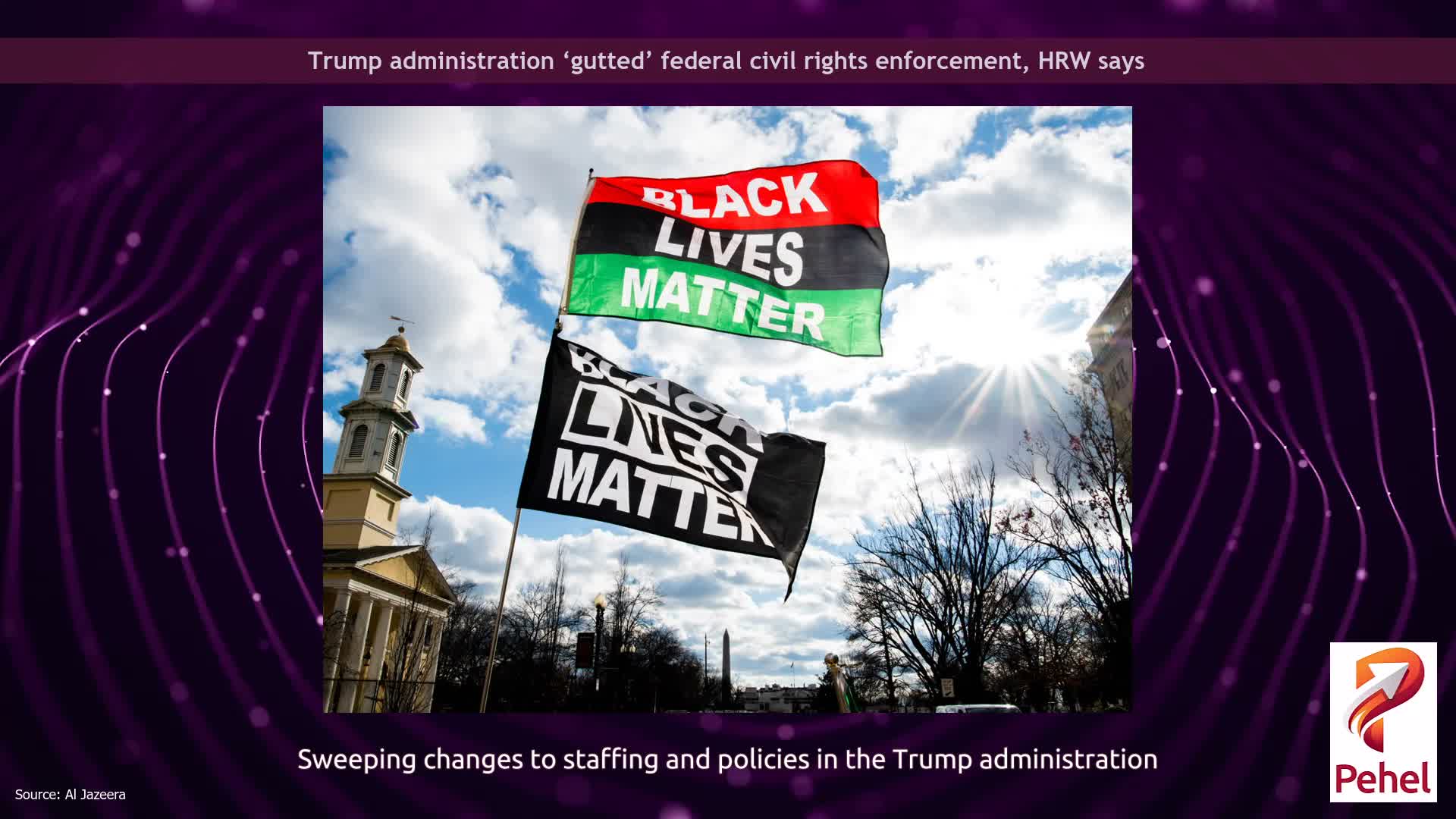 Trump administration ‘gutted’ federal civil rights enforcement, HRW says