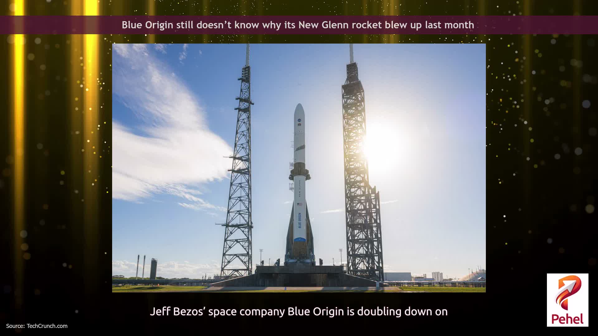 Blue Origin still doesn’t know why its New Glenn rocket blew up last month