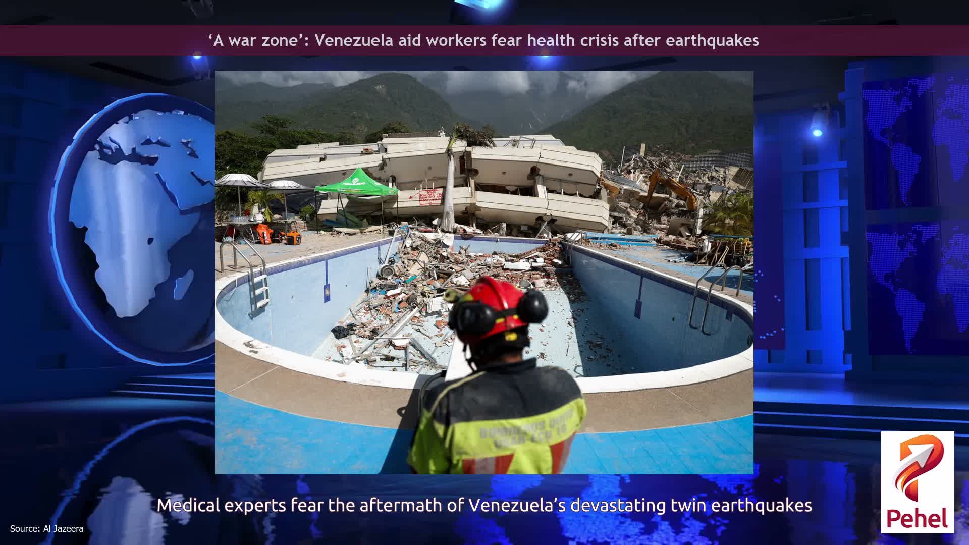 ‘A war zone’: Venezuela aid workers fear health crisis after earthquakes