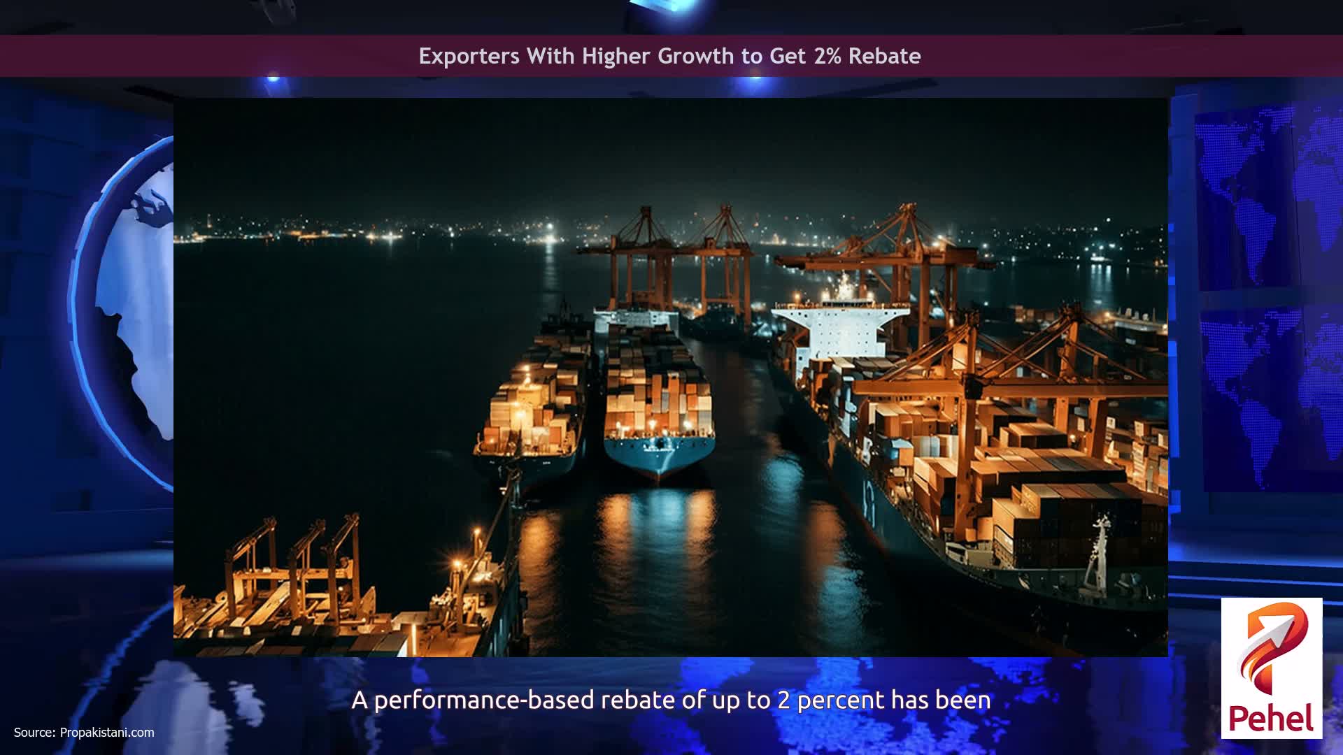 Exporters With Higher Growth to Get 2% Rebate