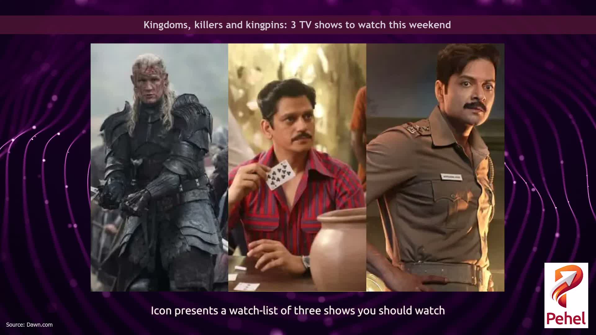 Kingdoms, killers and kingpins: 3 TV shows to watch this weekend