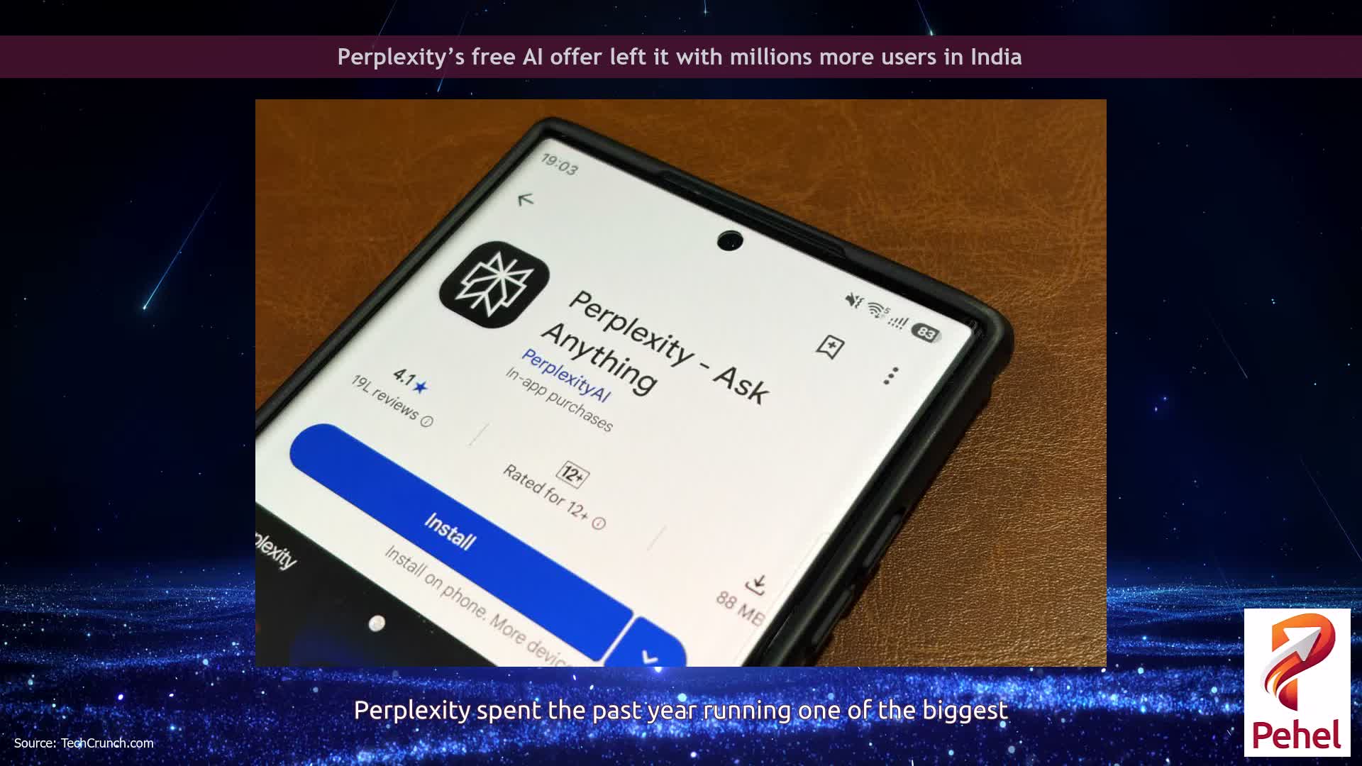 Perplexity’s free AI offer left it with millions more users in India