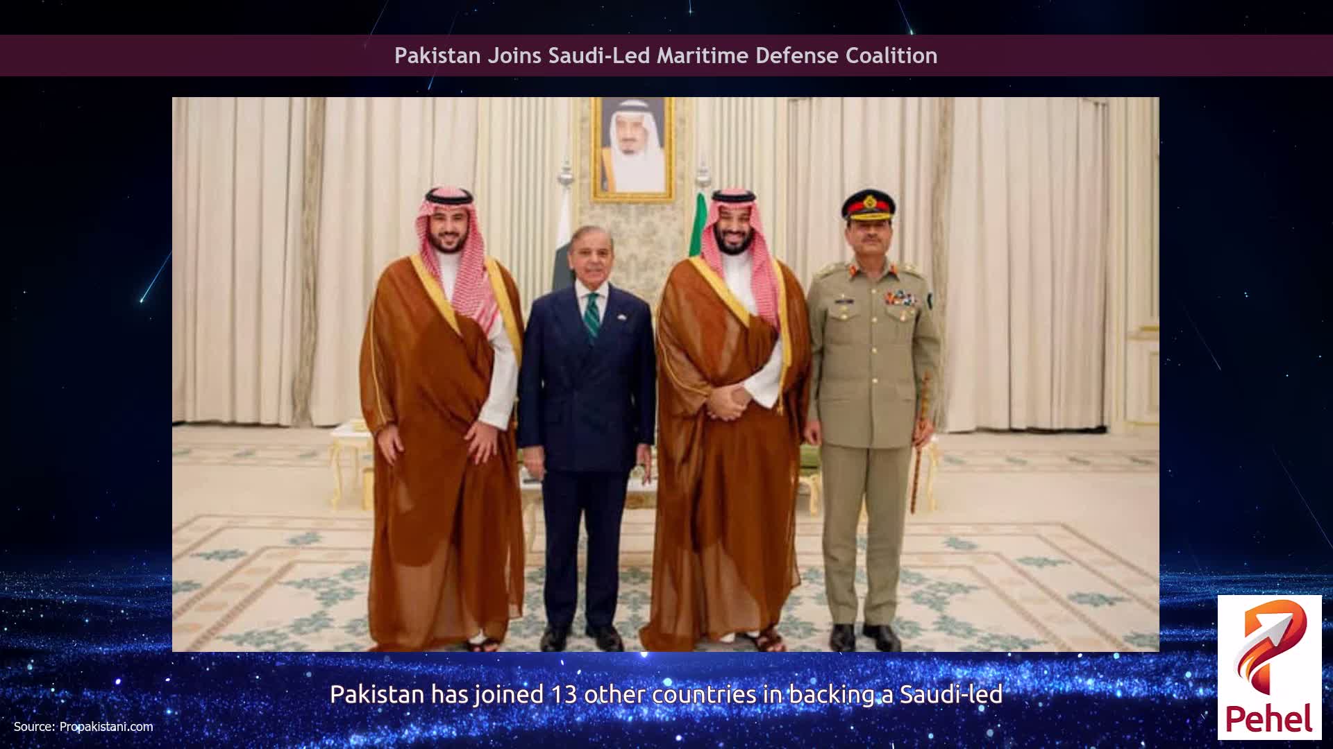 Pakistan Joins Saudi-Led Maritime Defense Coalition