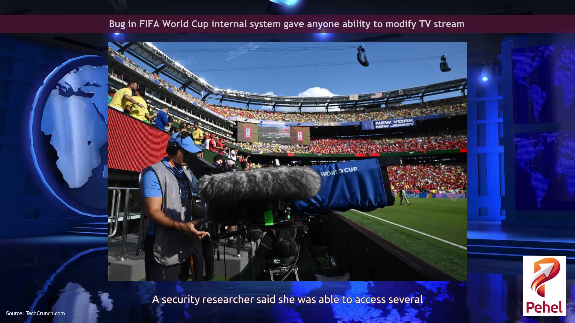 Bug in FIFA World Cup internal system gave anyone ability to modify TV stream