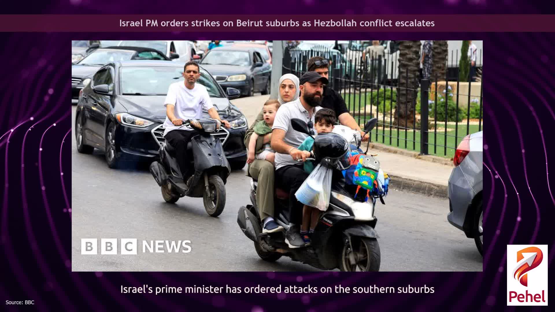 Israel PM orders strikes on Beirut suburbs as Hezbollah conflict escalates