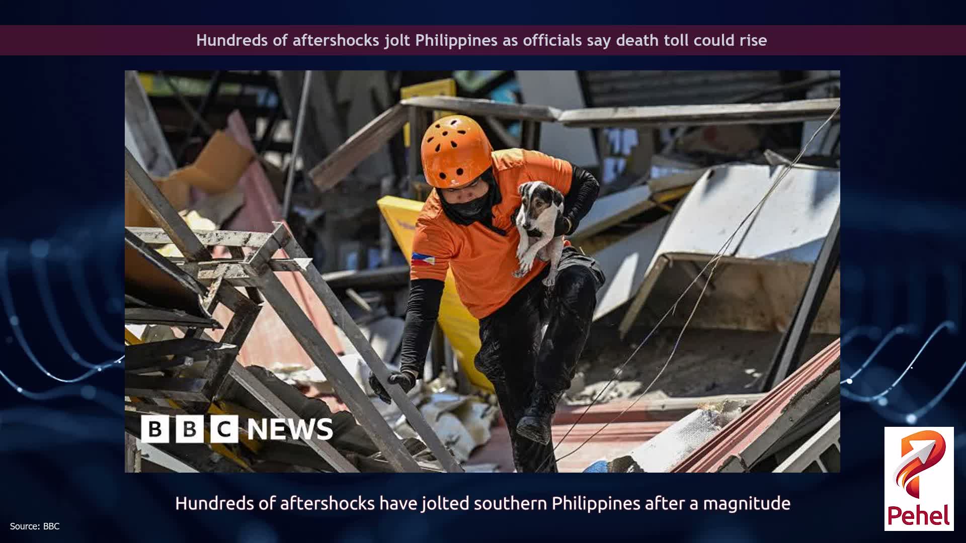Hundreds of aftershocks jolt Philippines as officials say death toll could rise