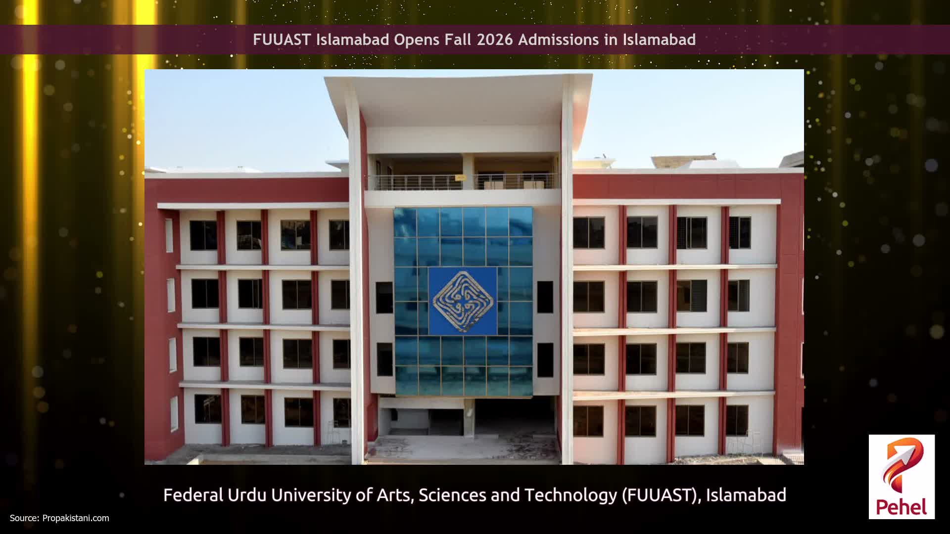 FUUAST Islamabad Opens Fall 2026 Admissions in Islamabad