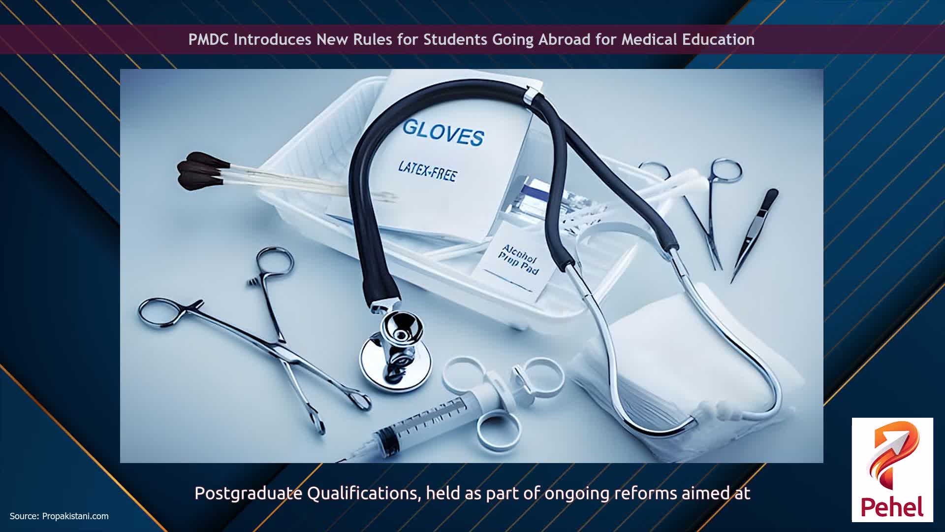 PMDC Introduces New Rules for Students Going Abroad for Medical Education