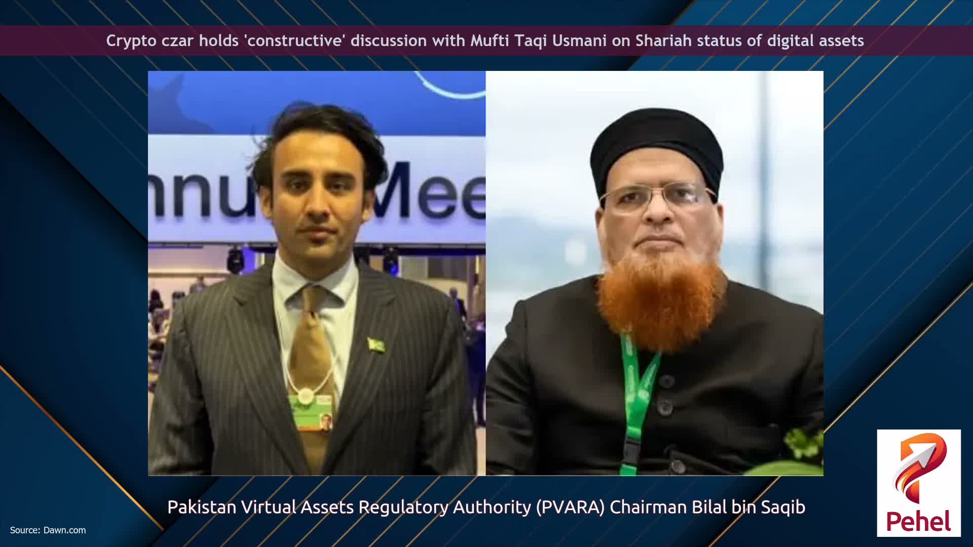 Crypto czar holds 'constructive' discussion with Mufti Taqi Usmani on Shariah status of digital assets