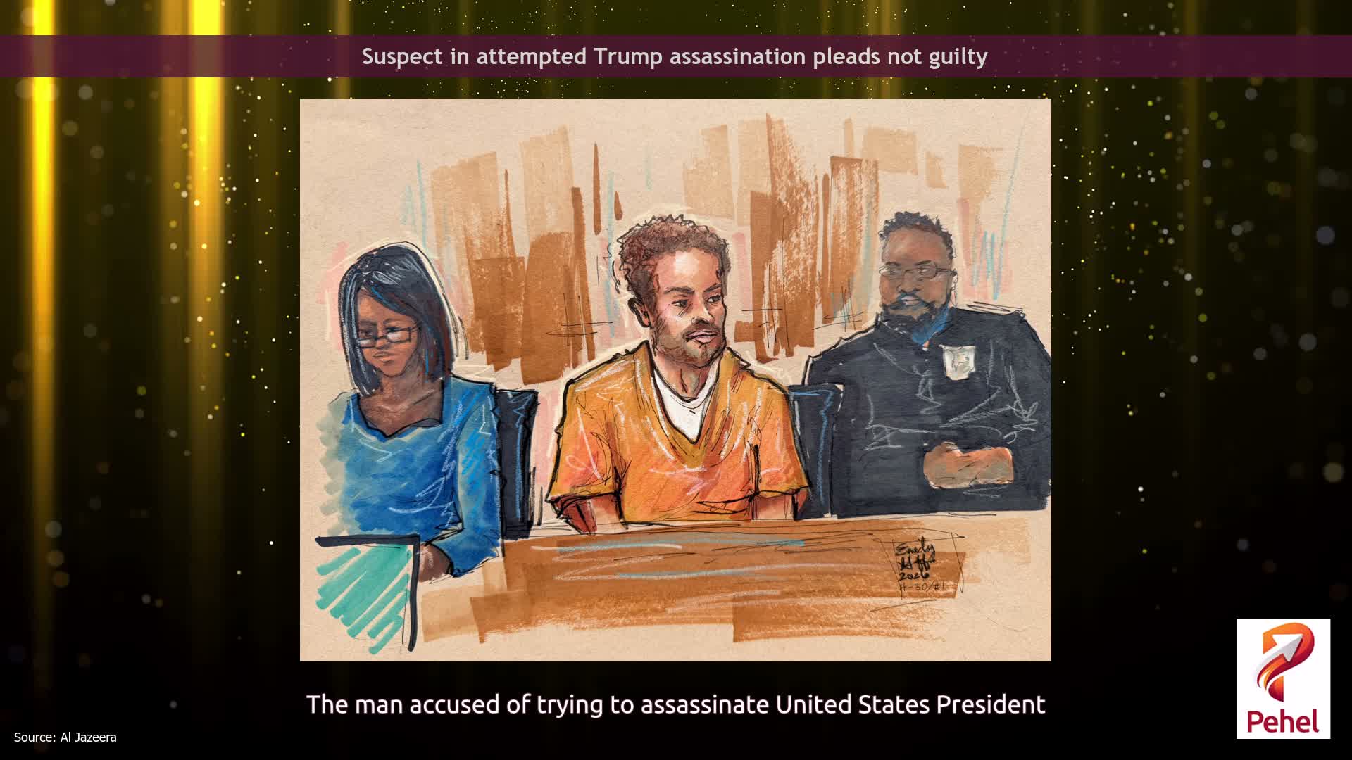 Suspect in attempted Trump assassination pleads not guilty